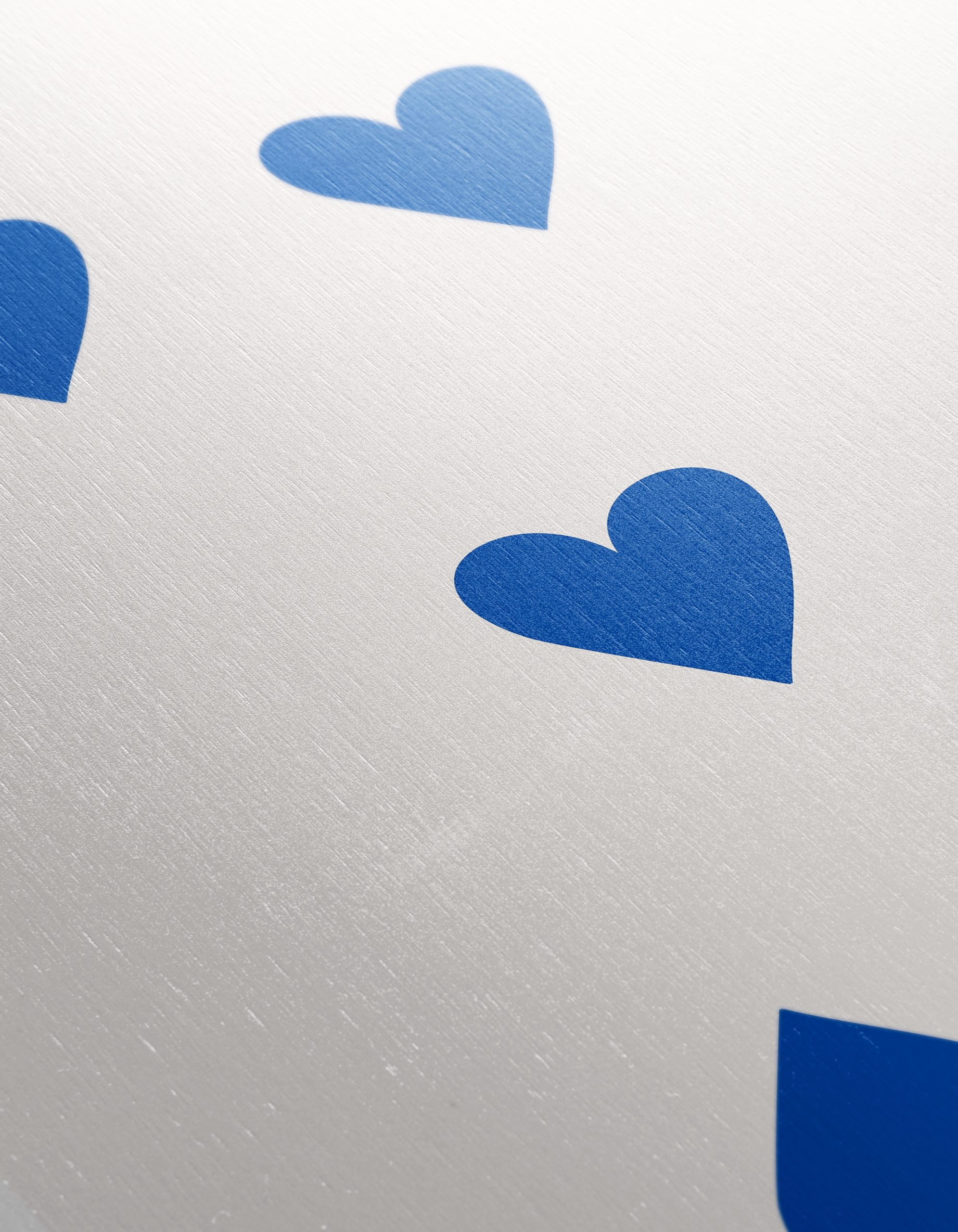 Stylized Five of Hearts Playing Card Art - Image 12