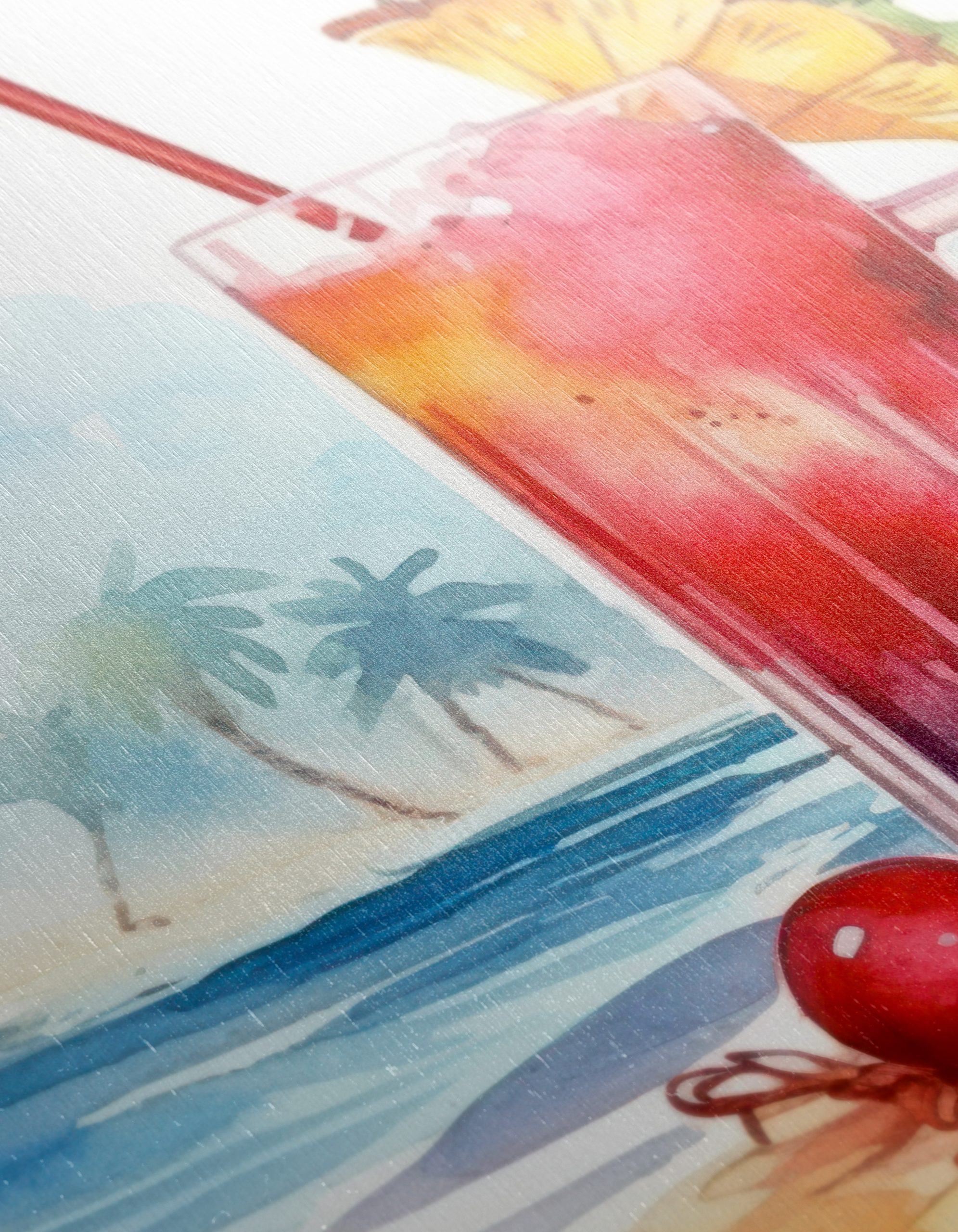 Vibrant Abstract Fruit Drink Artwork - Image 12