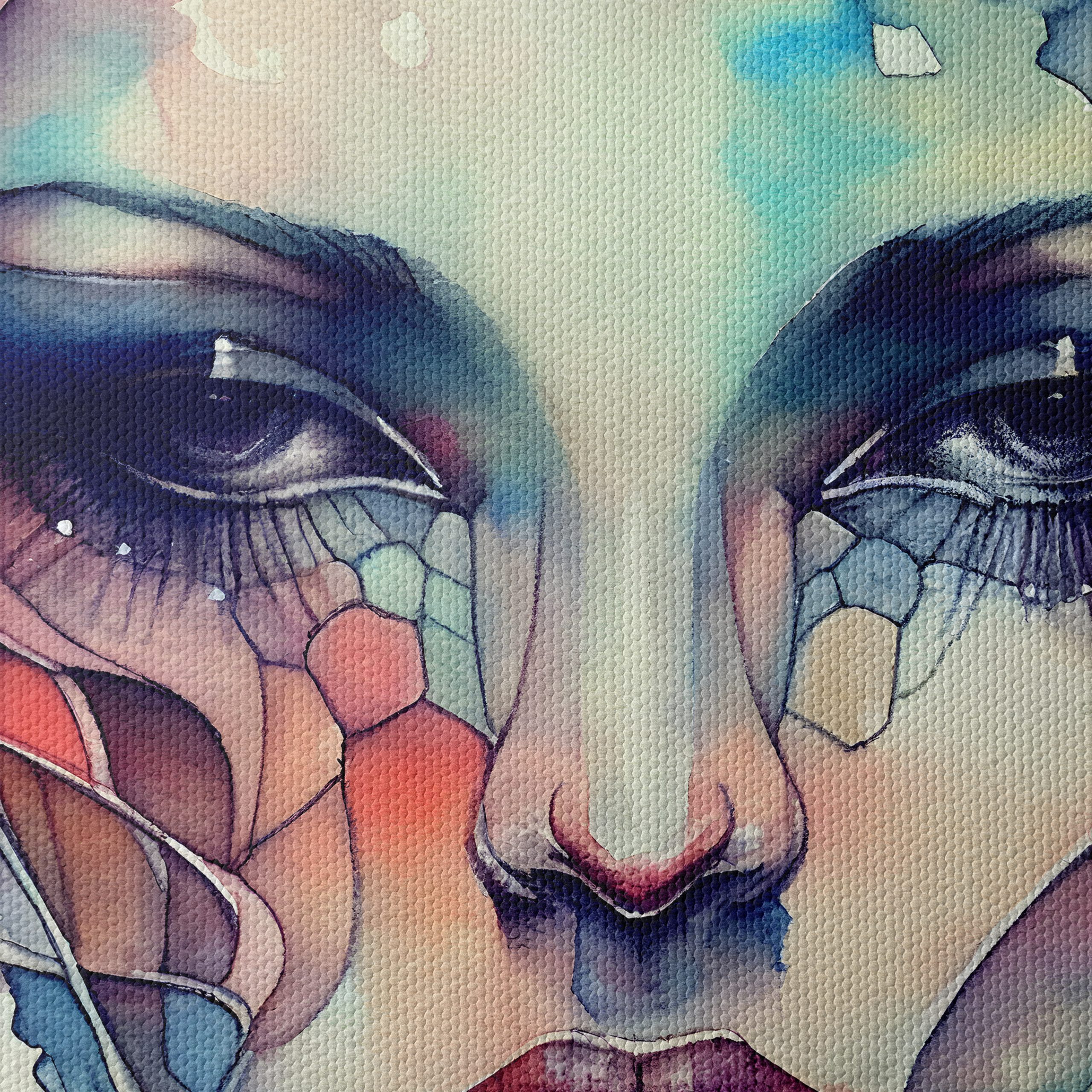 Vibrant Contemporary Portrait Artwork - Image 4