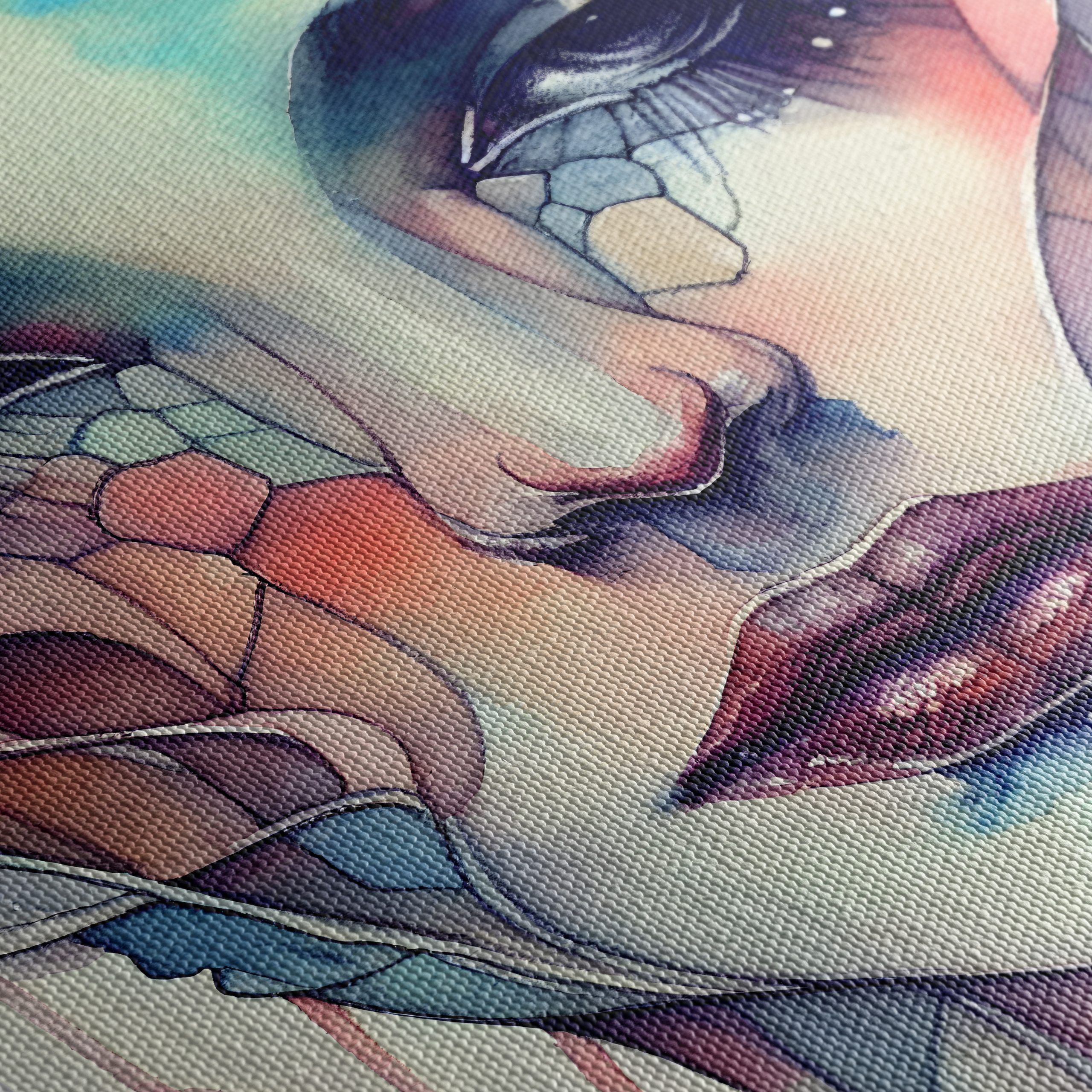 Vibrant Contemporary Portrait Artwork - Image 5
