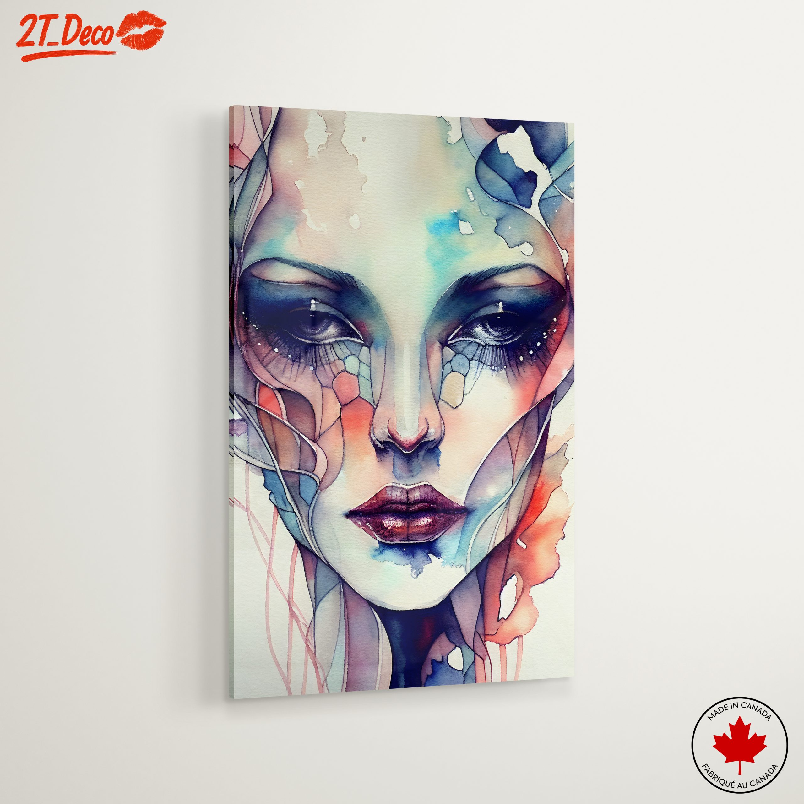 Vibrant Contemporary Portrait Artwork - Image 6