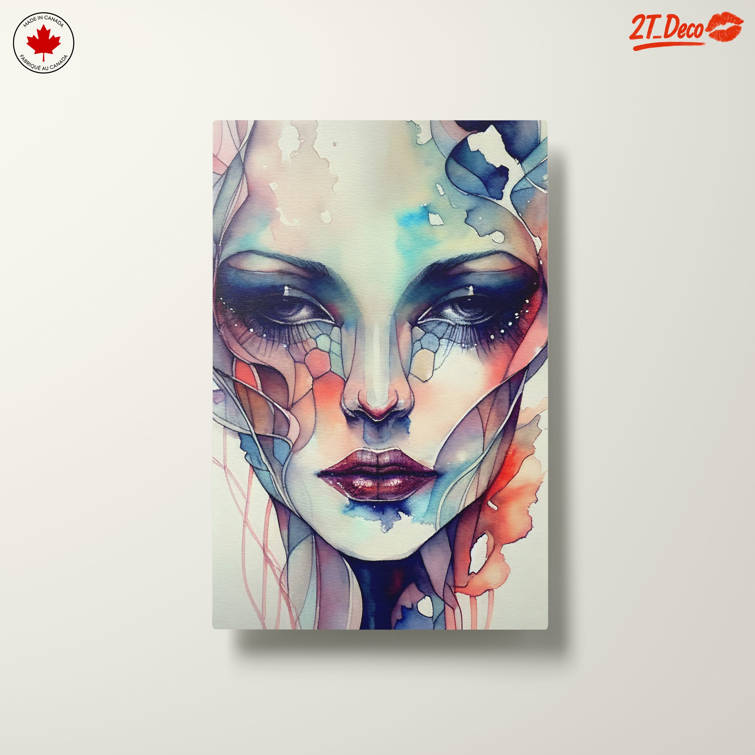 Vibrant Contemporary Portrait Artwork - Image 10