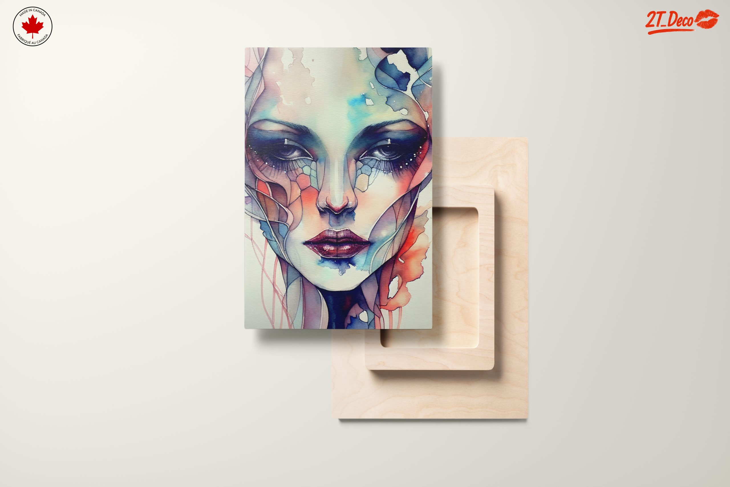 Vibrant Contemporary Portrait Artwork - Image 11