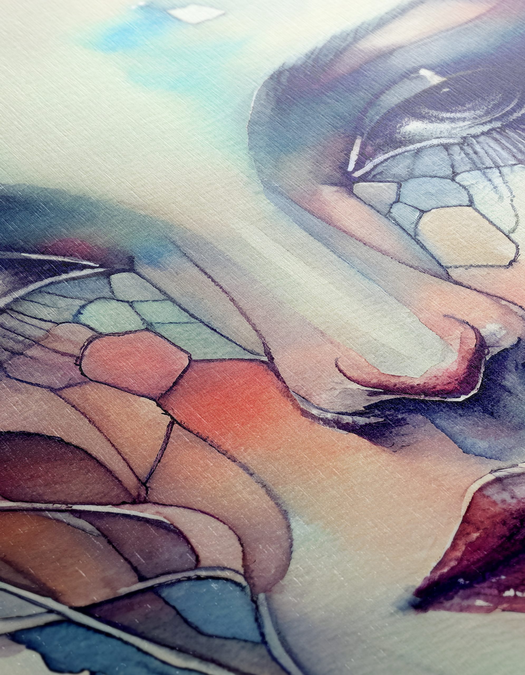Vibrant Contemporary Portrait Artwork - Image 12