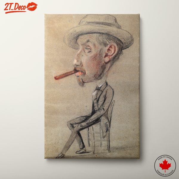 Stylized Contemporary Portrait of a Man