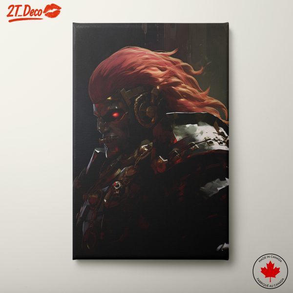 Epic Animated Character Design in Dark Aesthetic