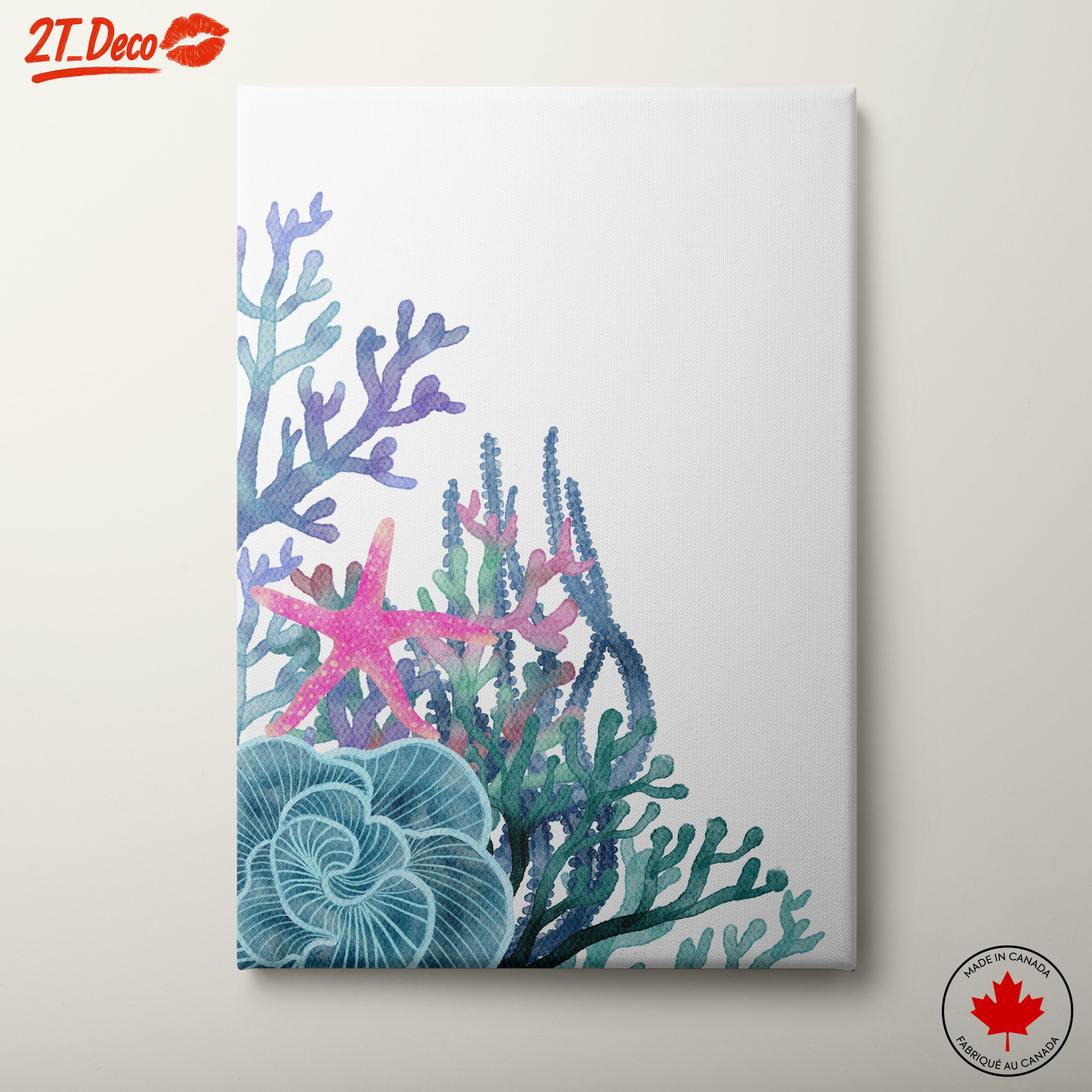 Colorful Abstract Marine Life Art 2