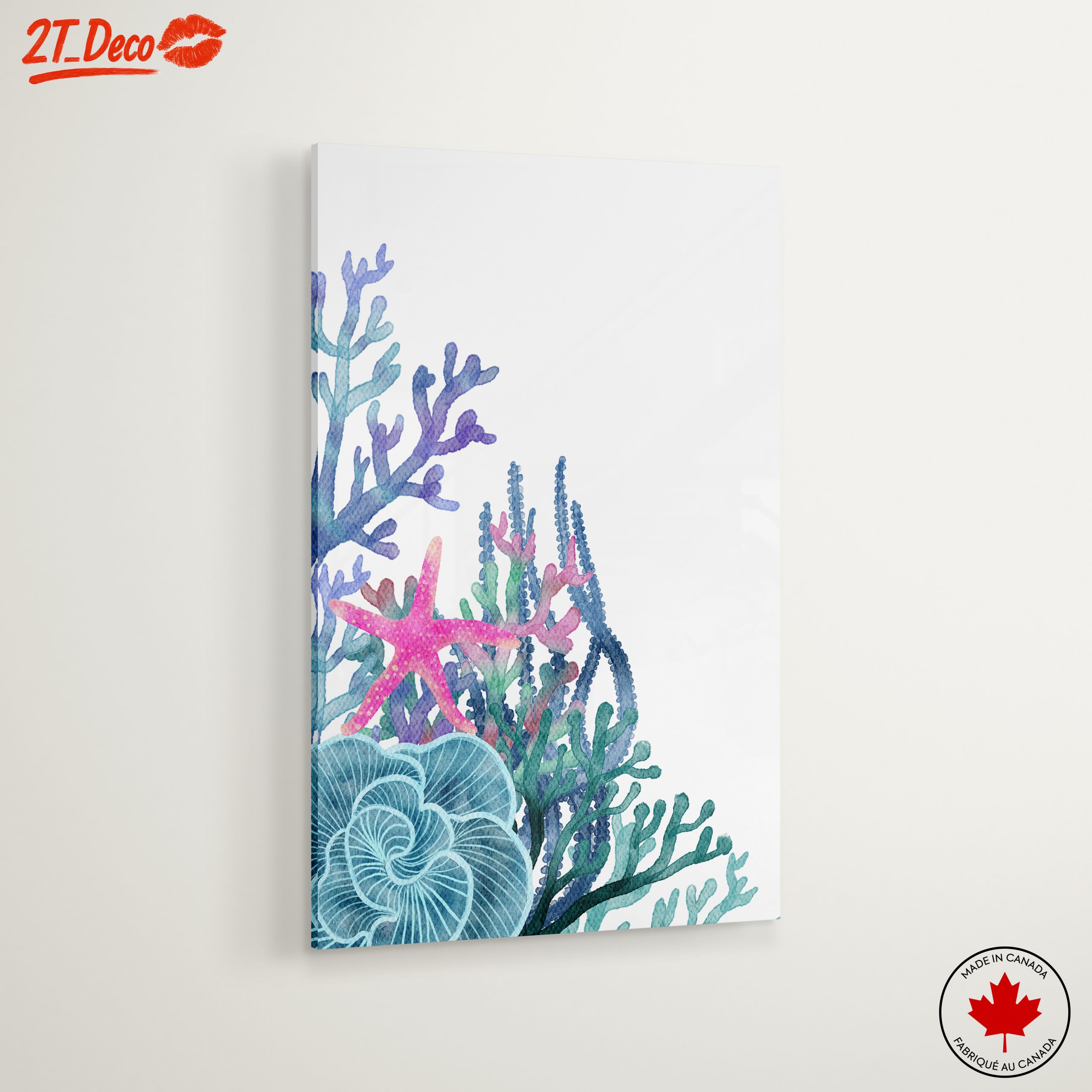 Colorful Abstract Marine Life Art 2 - Image 6