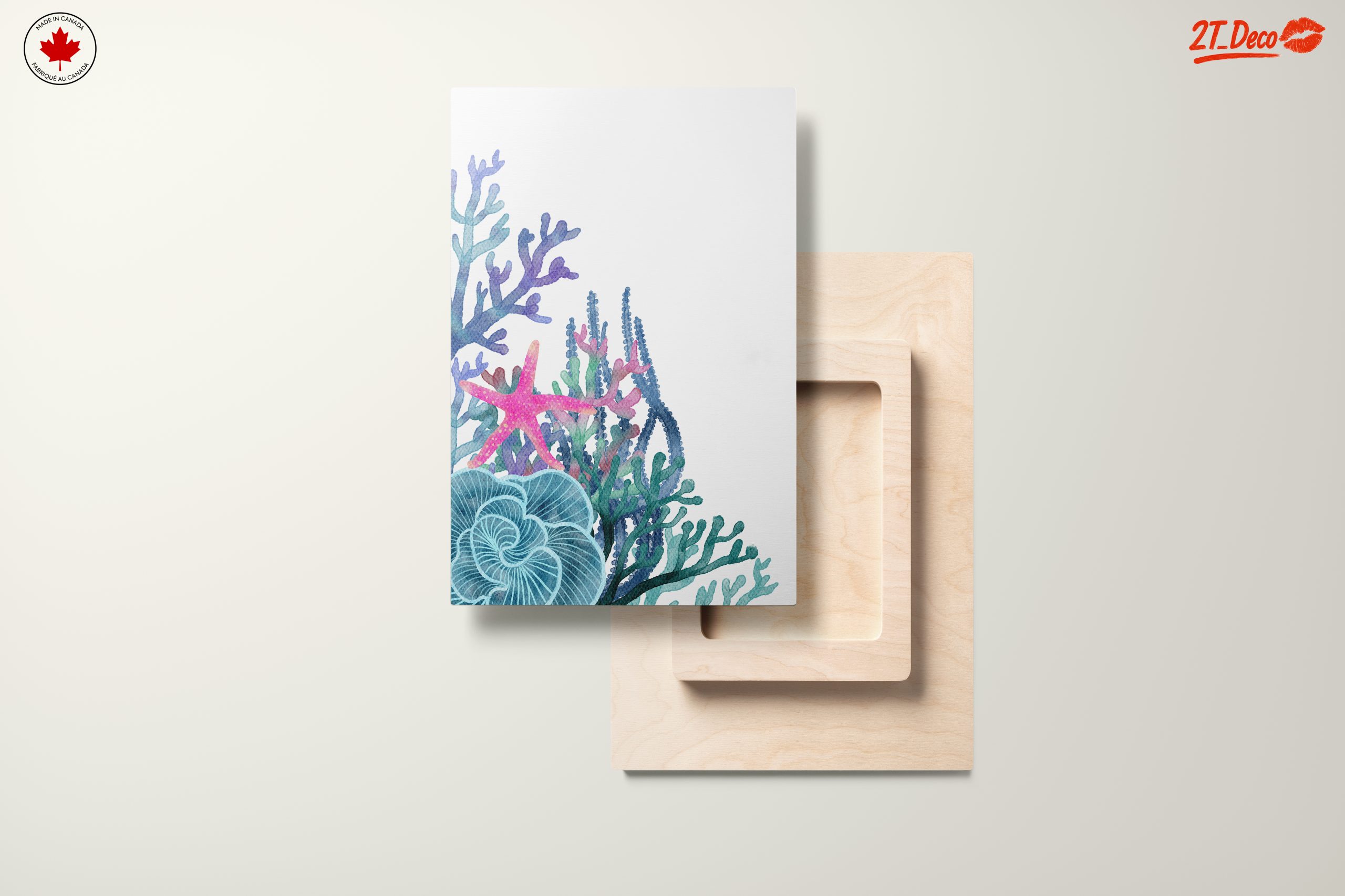 Colorful Abstract Marine Life Art 2 - Image 11