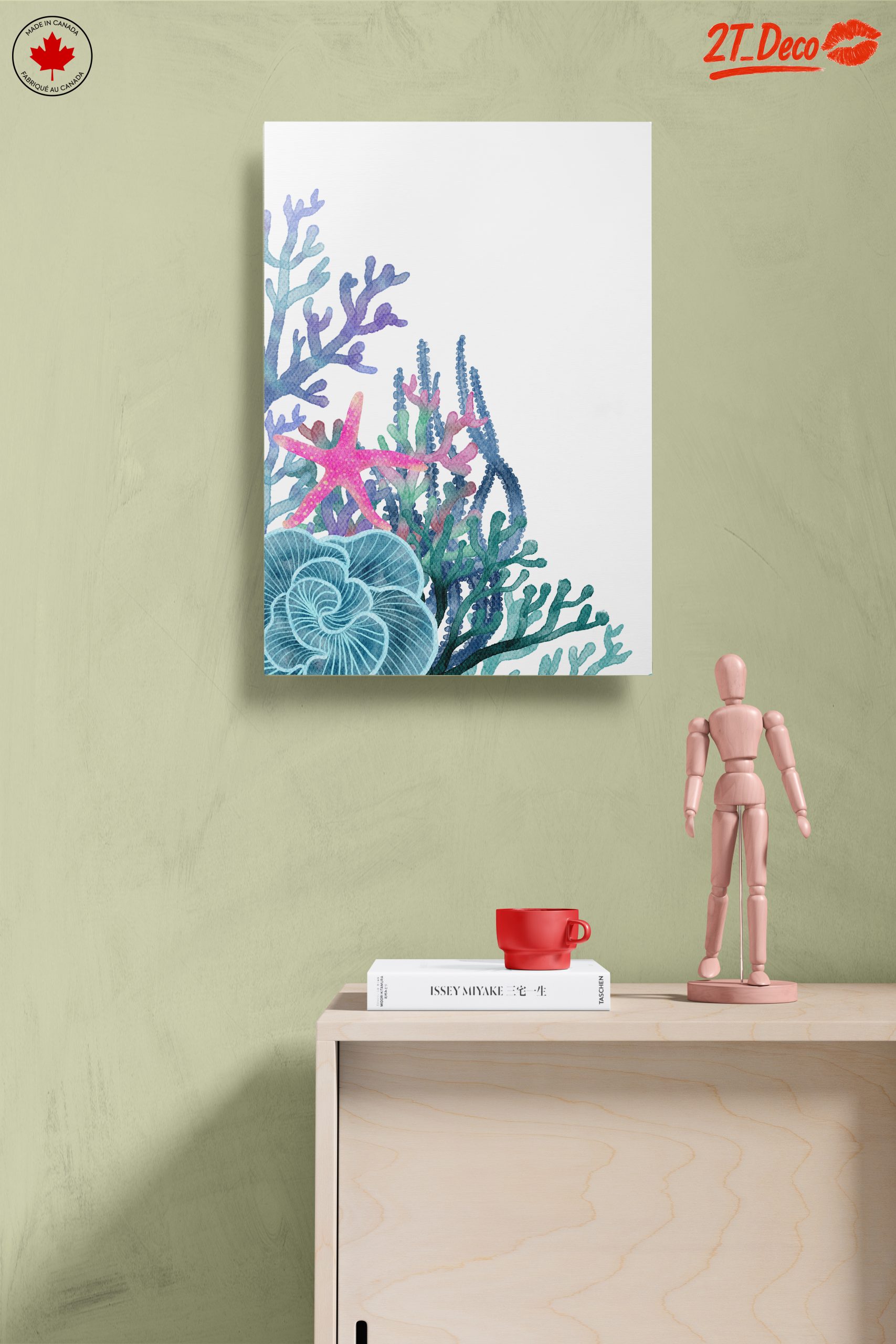 Colorful Abstract Marine Life Art 2 - Image 14
