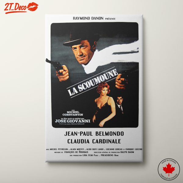 Vintage Movie Poster of La Scoumoune