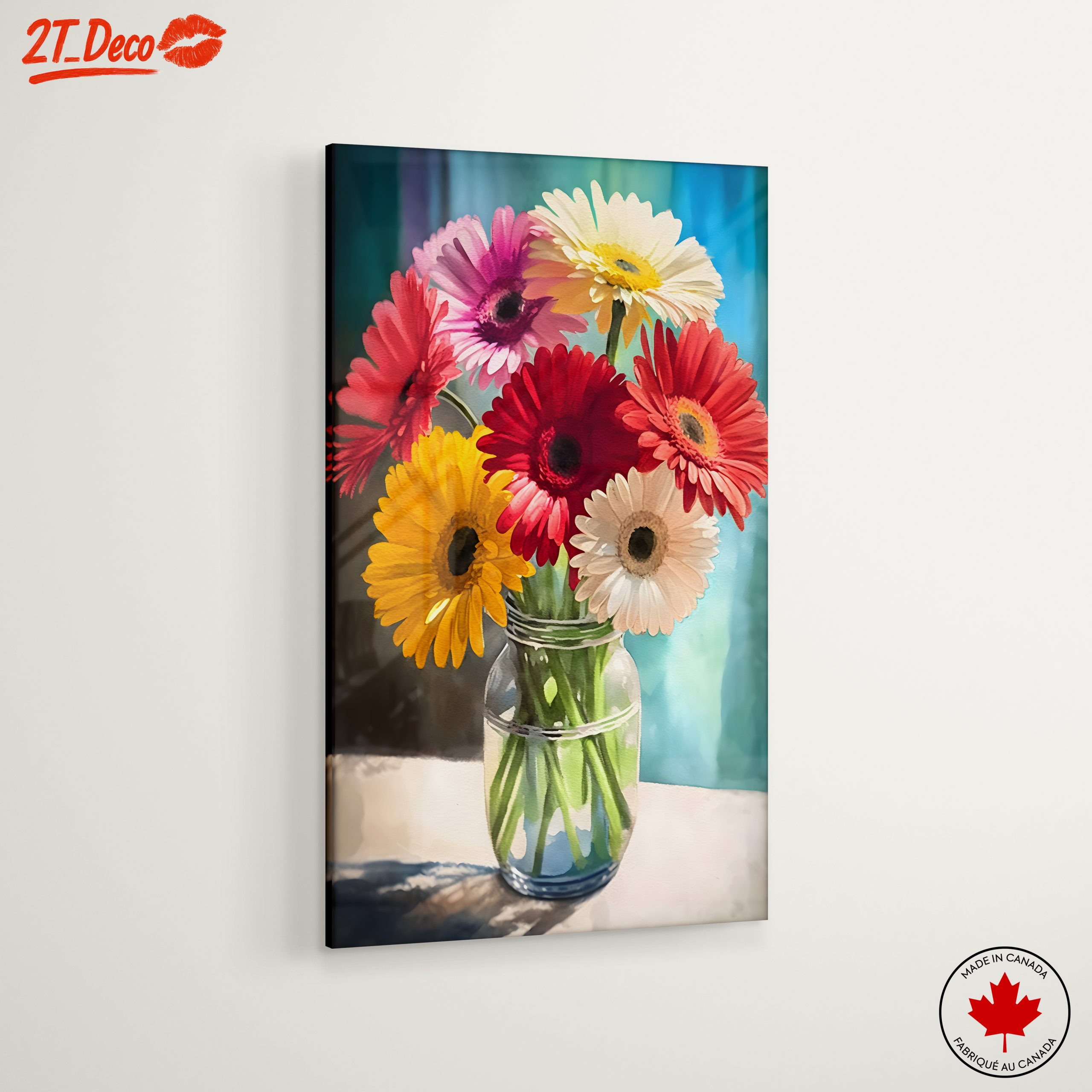 Colorful Floral Arrangement with Gerbera Daisies - Image 6