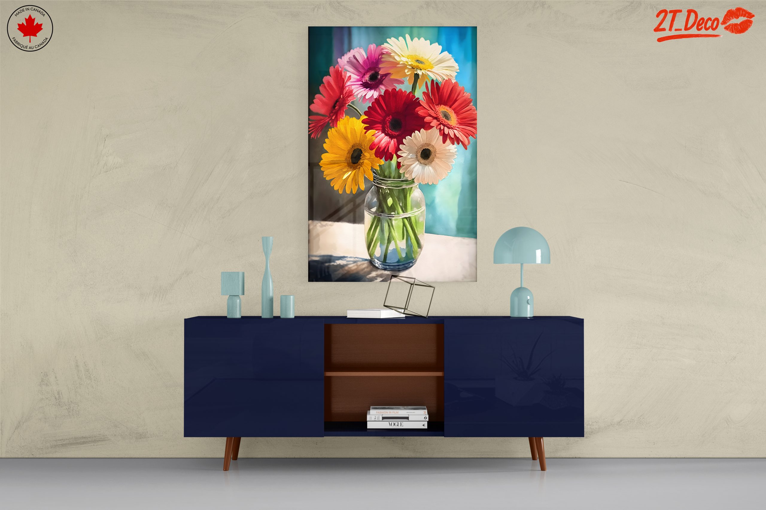 Colorful Floral Arrangement with Gerbera Daisies - Image 8
