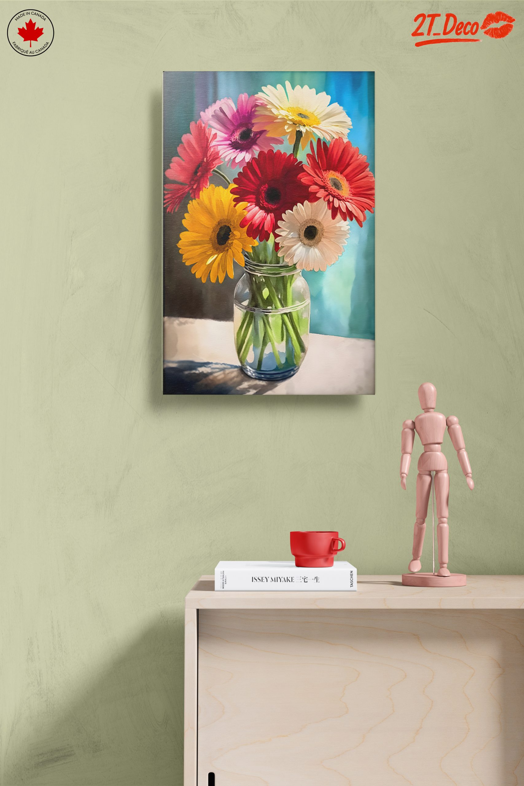 Colorful Floral Arrangement with Gerbera Daisies - Image 14