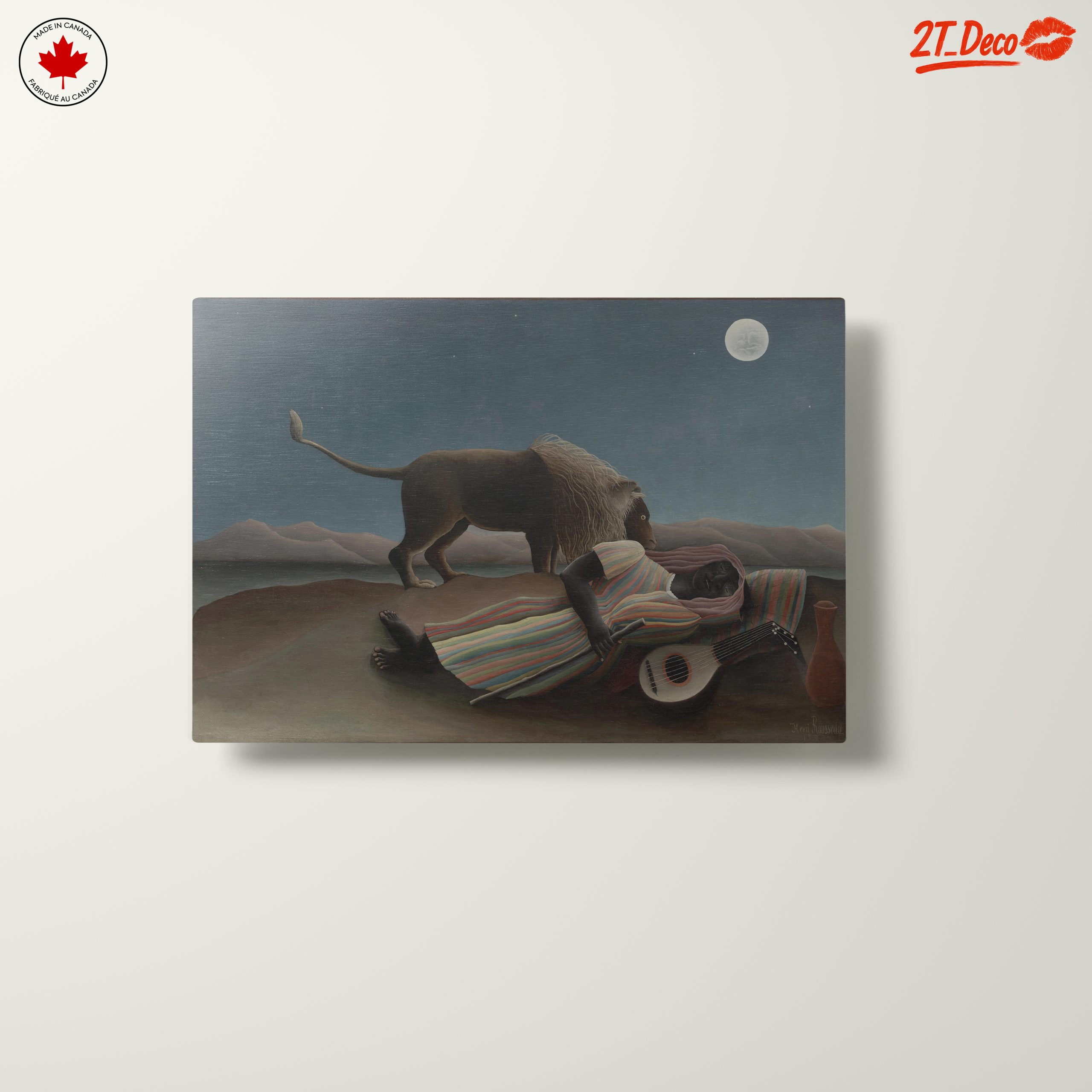 Dreamlike Evening Scene with Lion - Image 10
