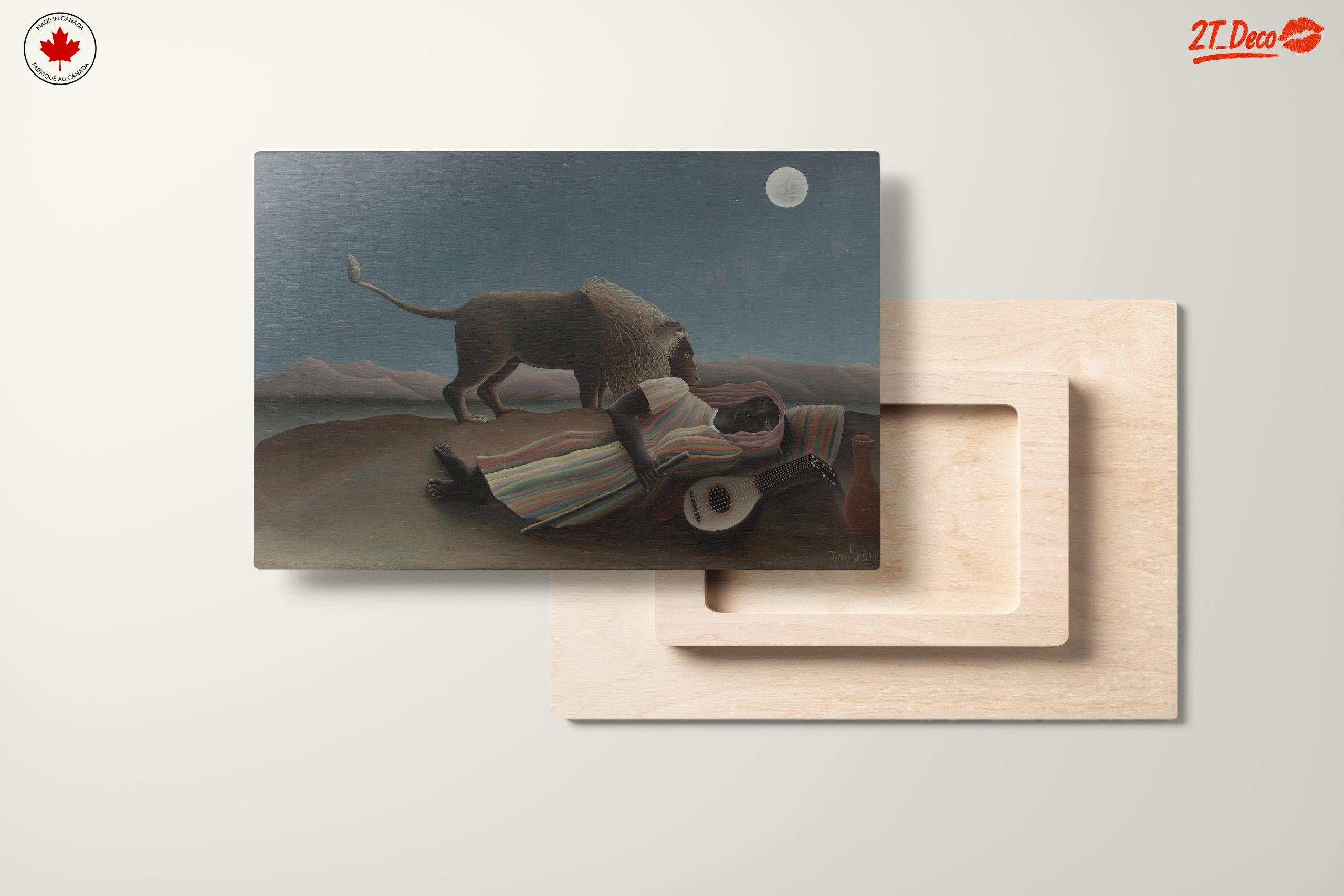 Dreamlike Evening Scene with Lion - Image 11