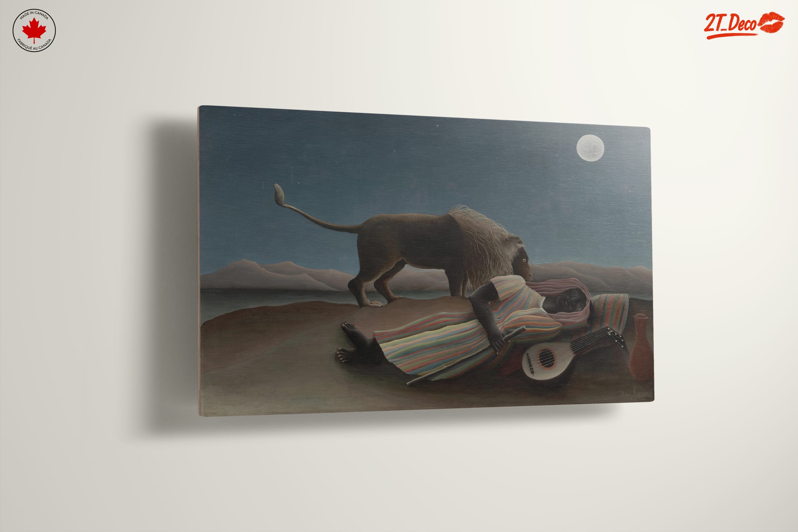 Dreamlike Evening Scene with Lion - Image 13