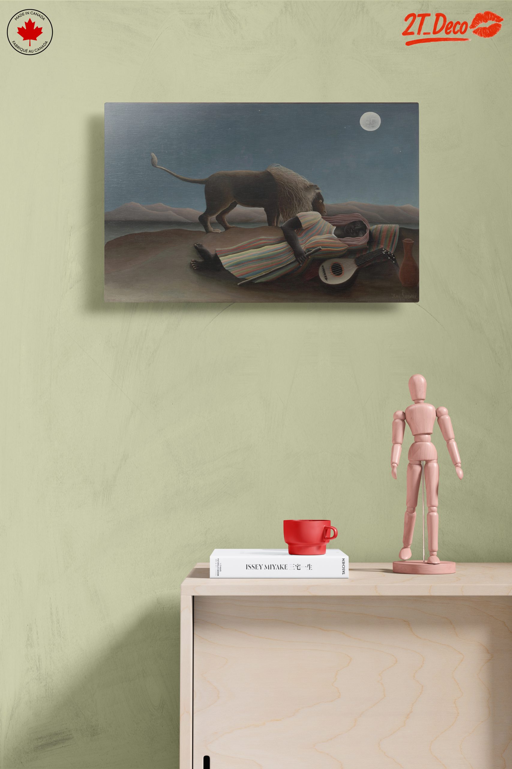 Dreamlike Evening Scene with Lion - Image 14