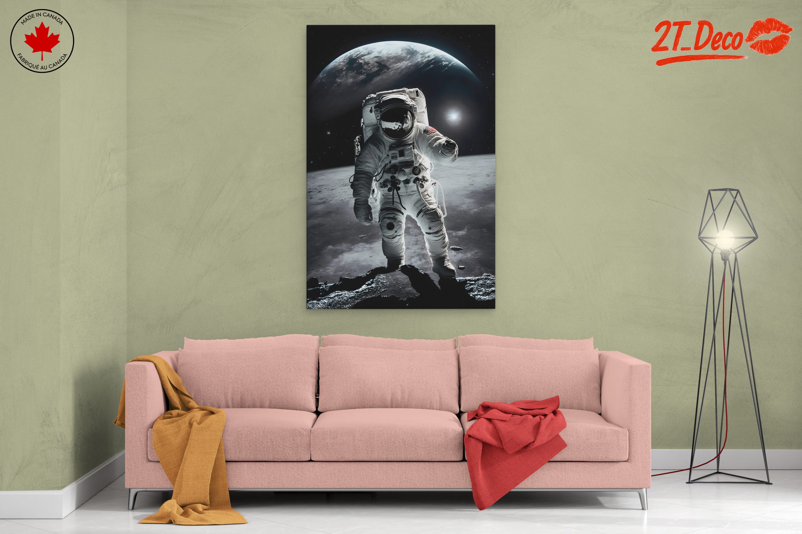Astronaut in Space with Earth - Image 2