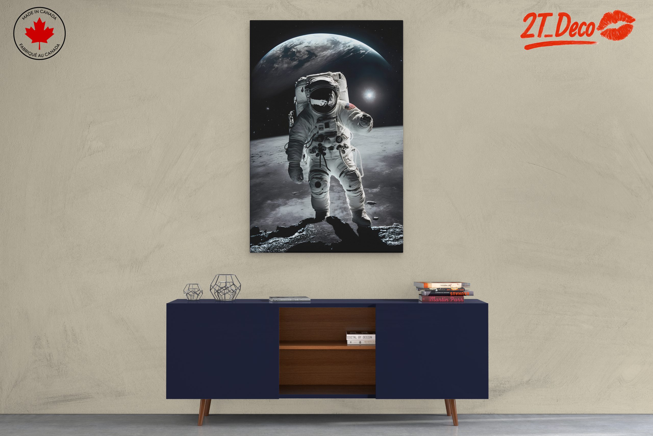 Astronaut in Space with Earth - Image 3