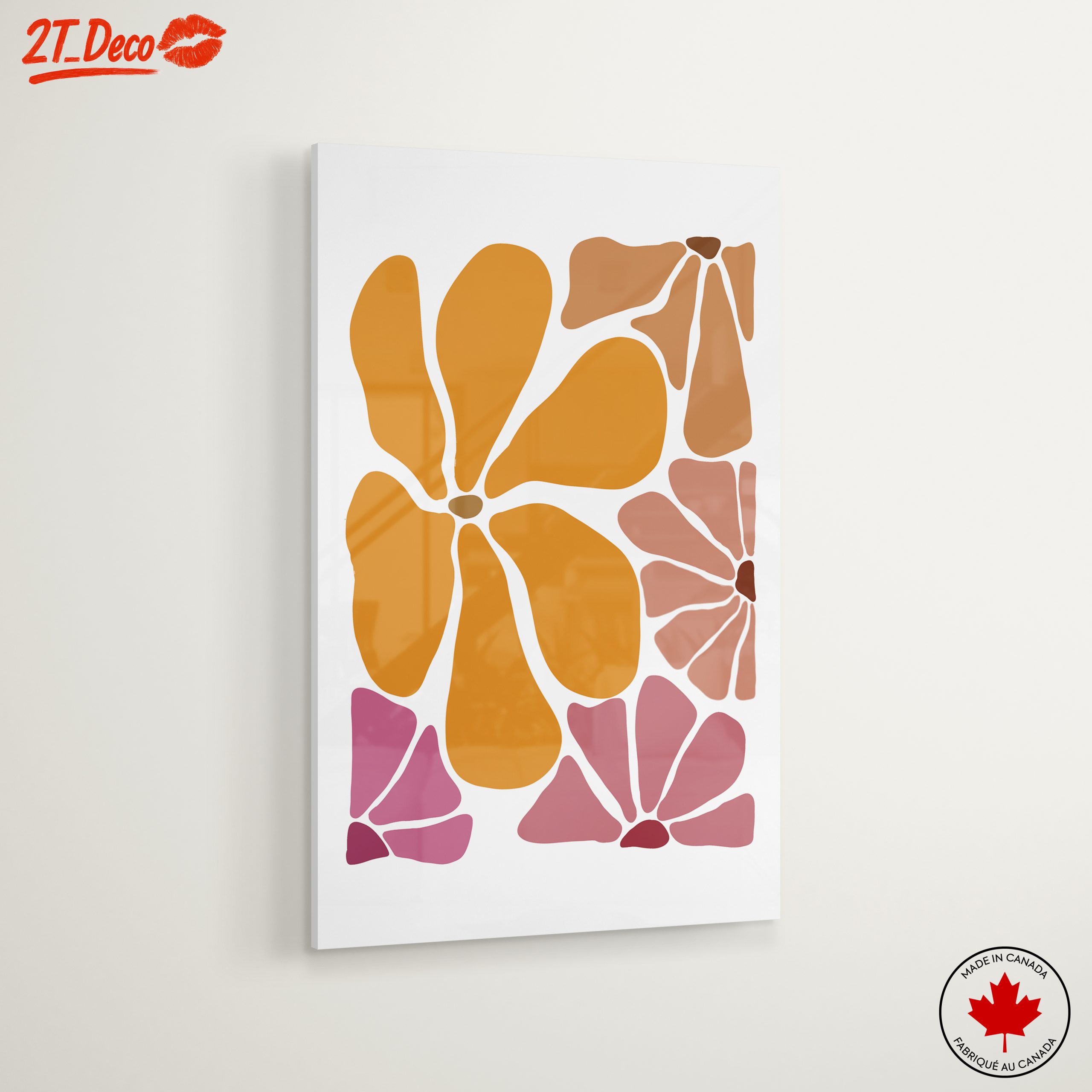 Stylized Botanical Floral Artwork 2 - Image 6