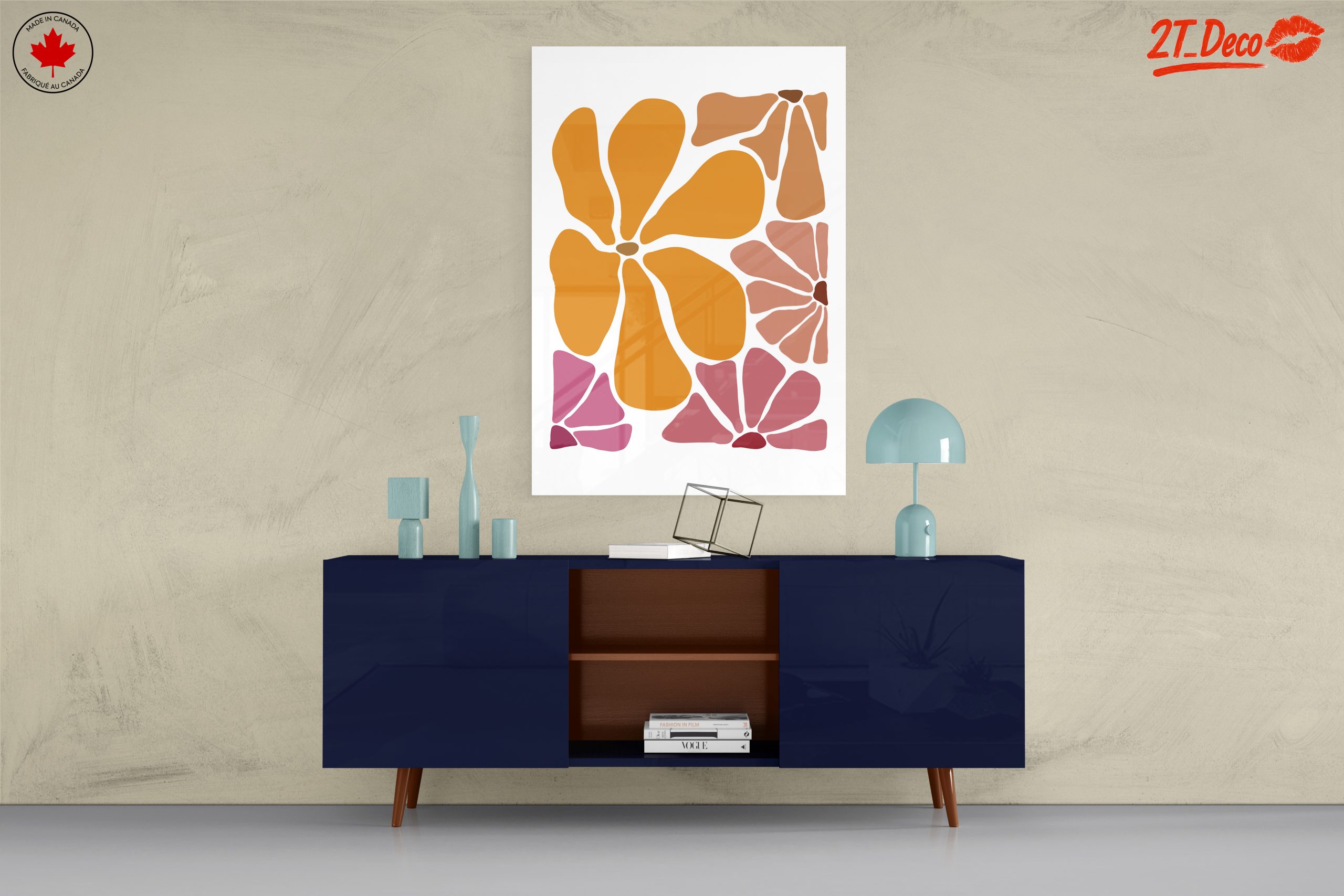 Stylized Botanical Floral Artwork 2 - Image 8