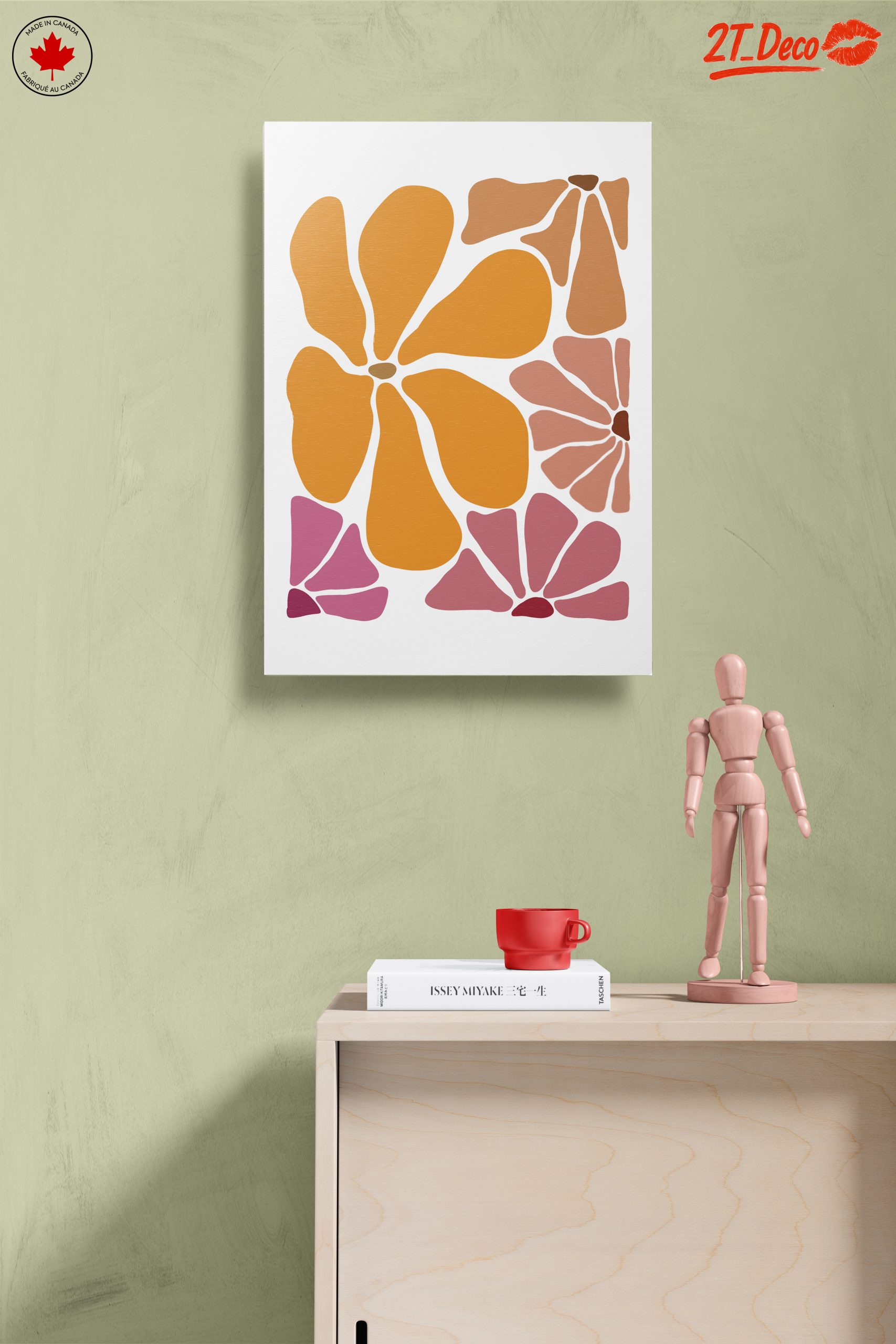Stylized Botanical Floral Artwork 2 - Image 14