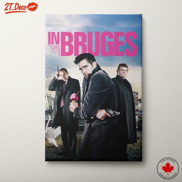 In Bruges Movie Artwork Featuring Iconic Characters