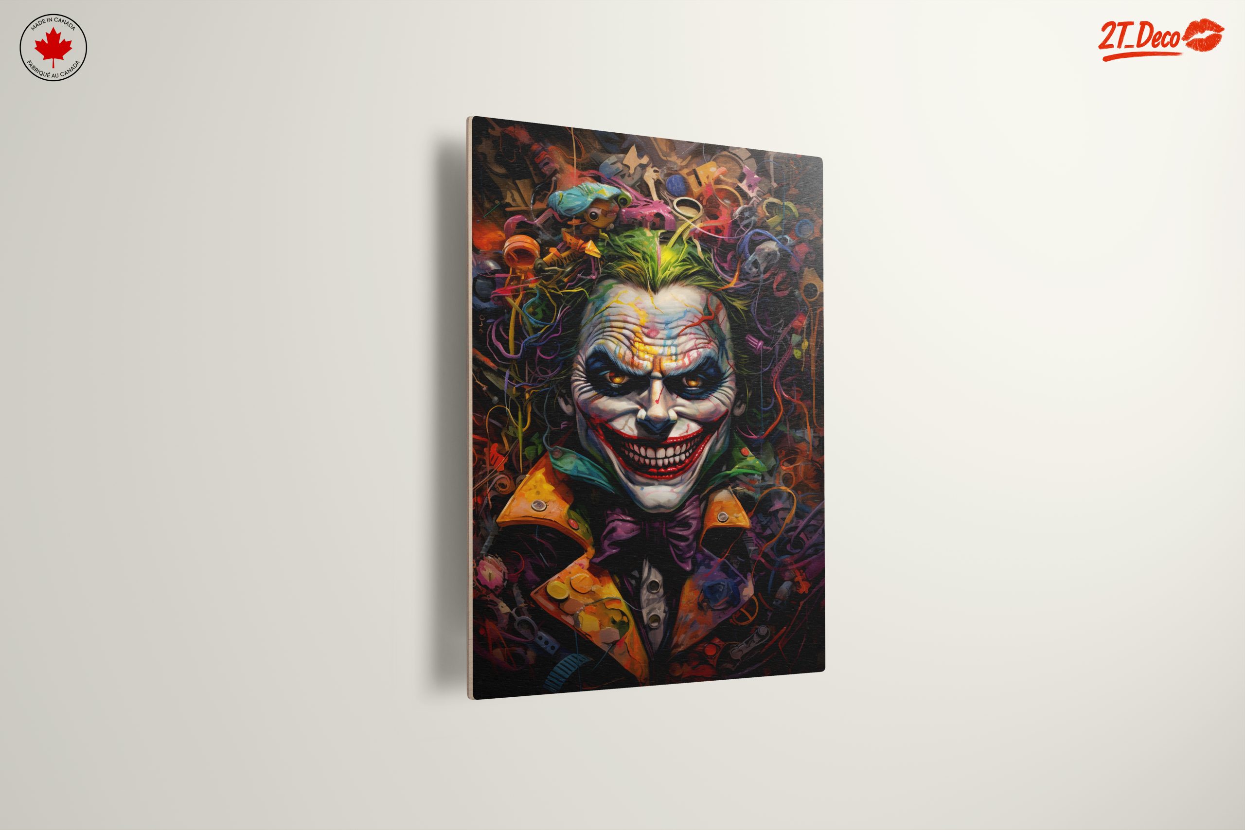 Joker Character Art in Bold Colors - Image 13