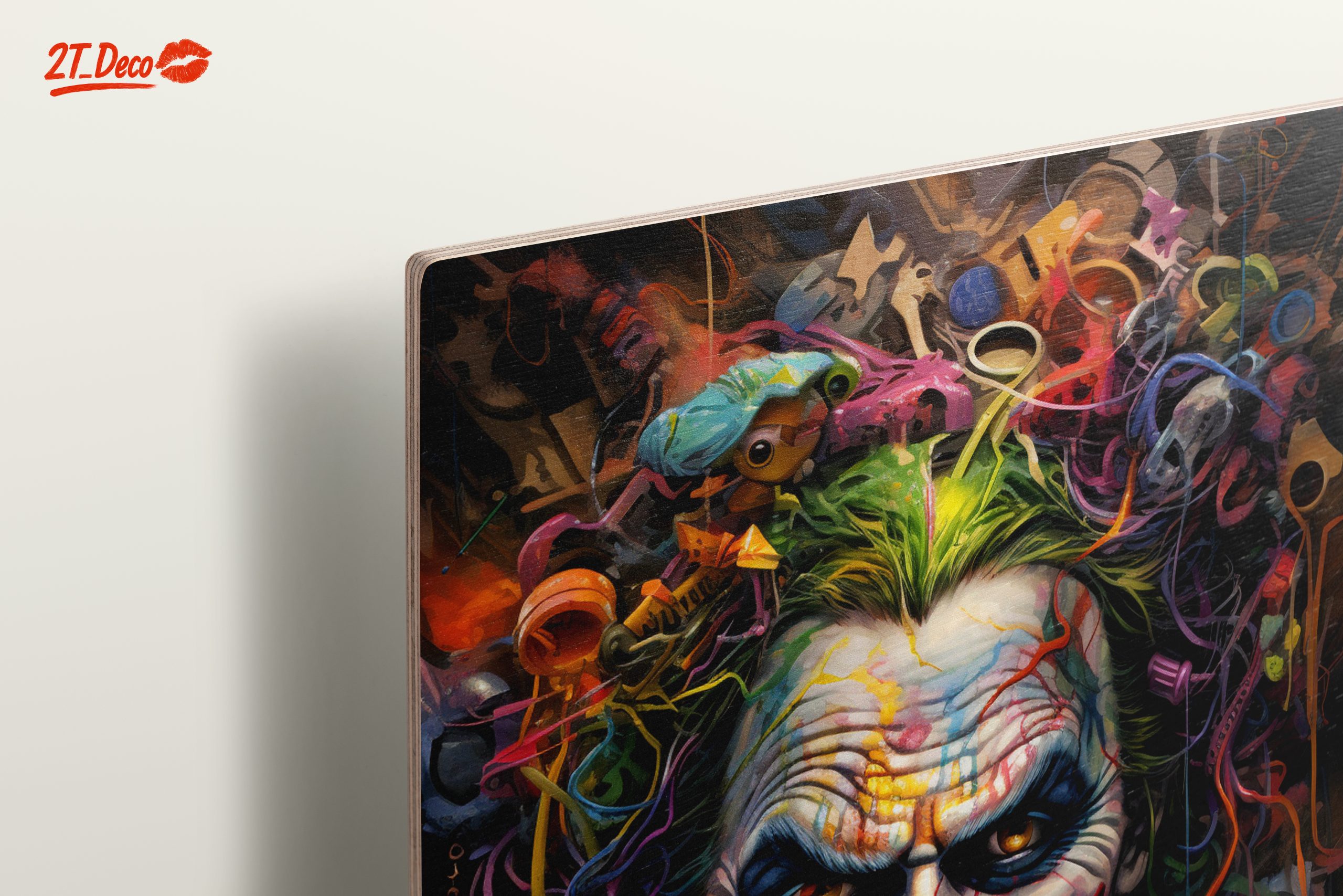 Joker Character Art in Bold Colors - Image 15