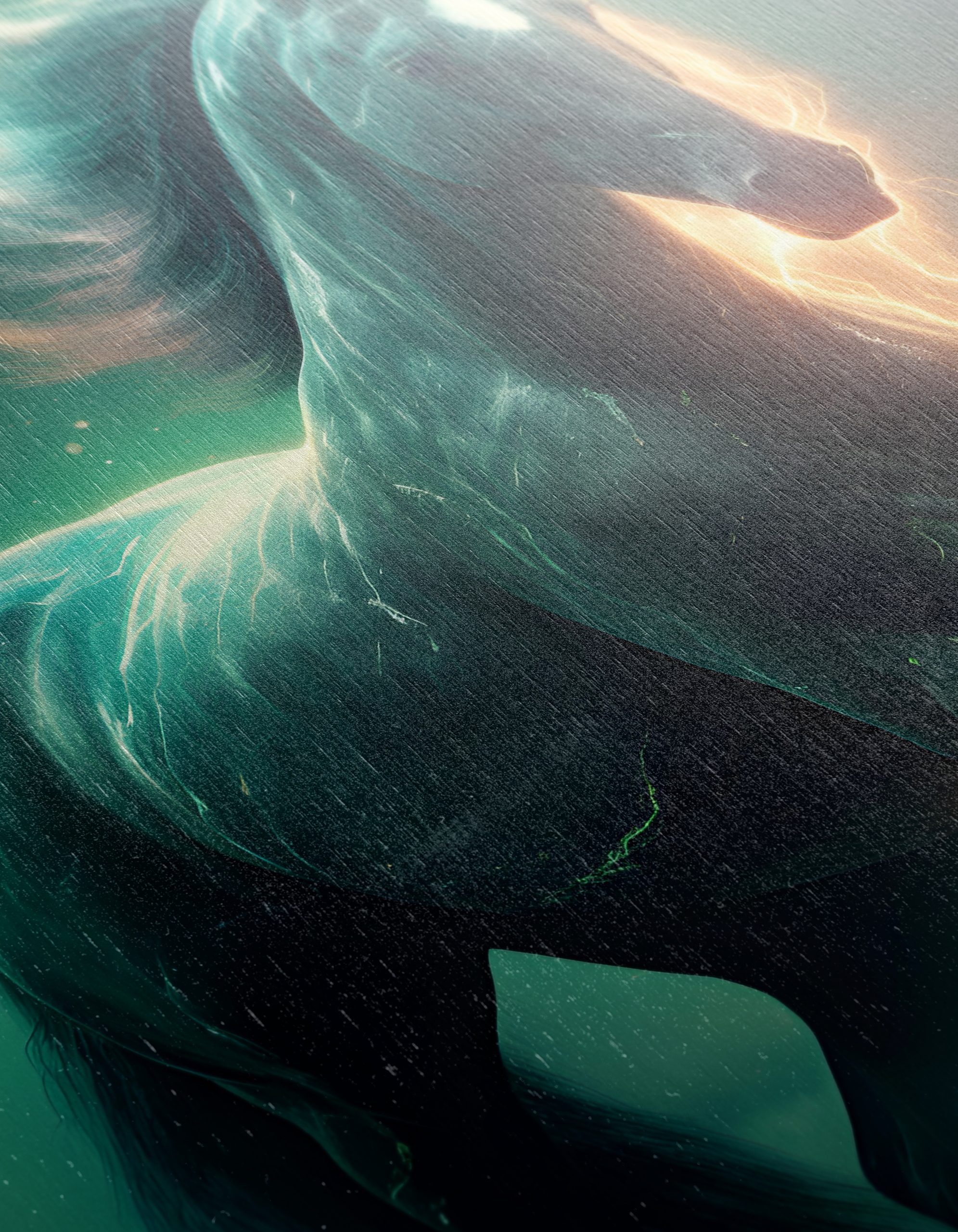 Dynamic Horse Art with Lightning Effects - Image 12