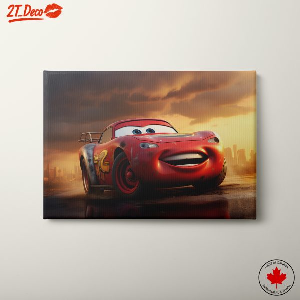 Lightning McQueen Animation Artwork