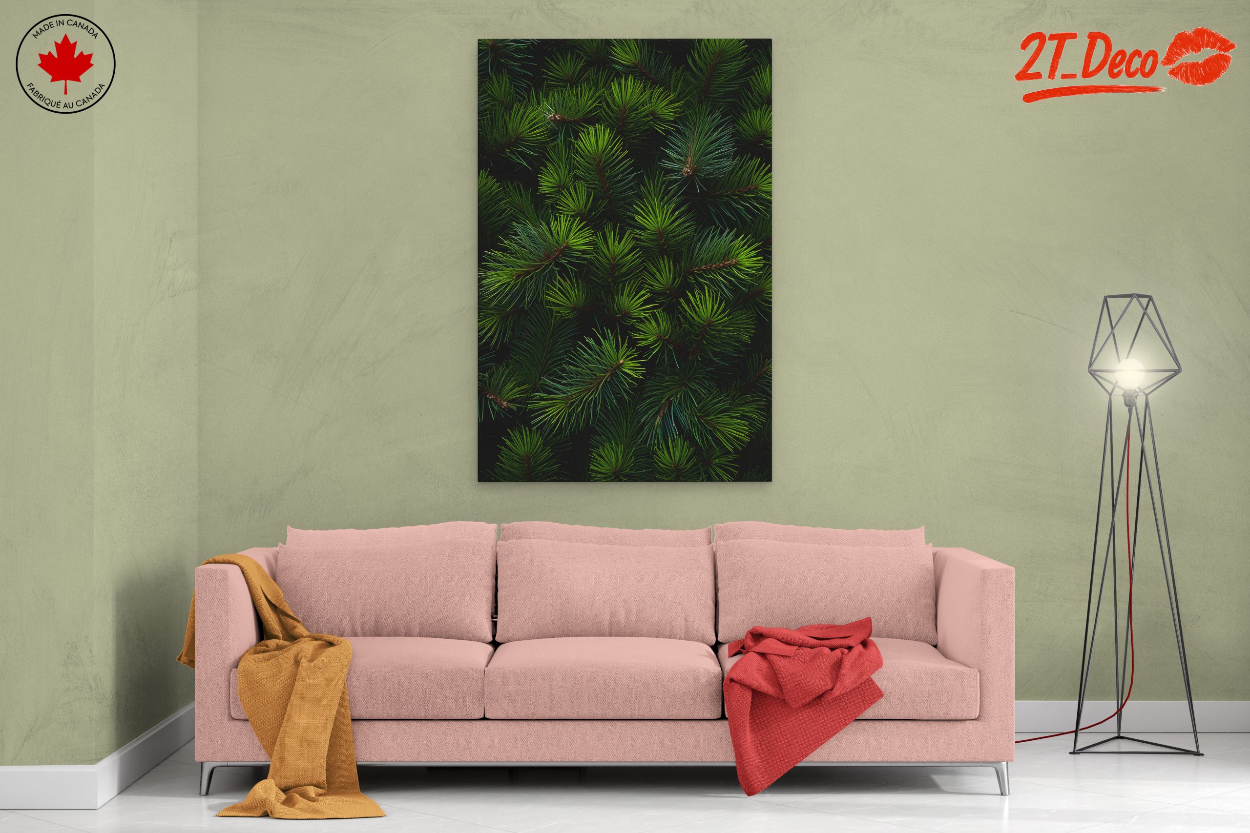 Close-Up Botanical Foliage Art - Image 2