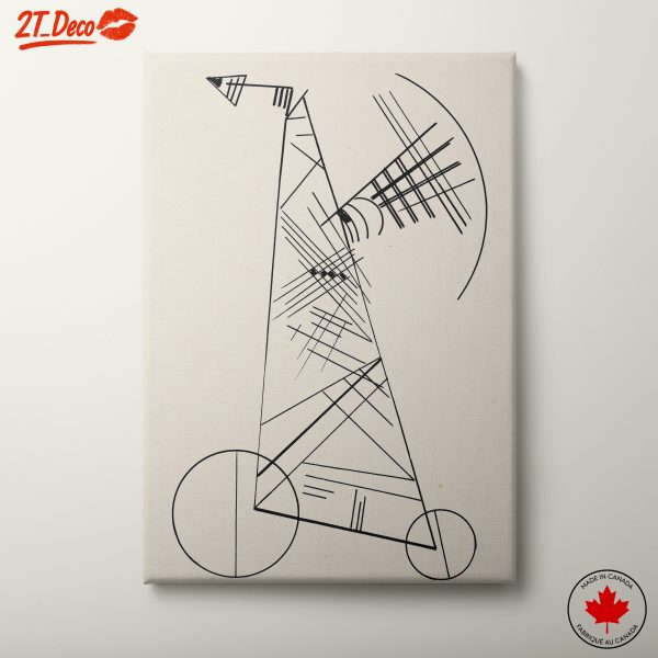 Geometric Abstract Lines Art