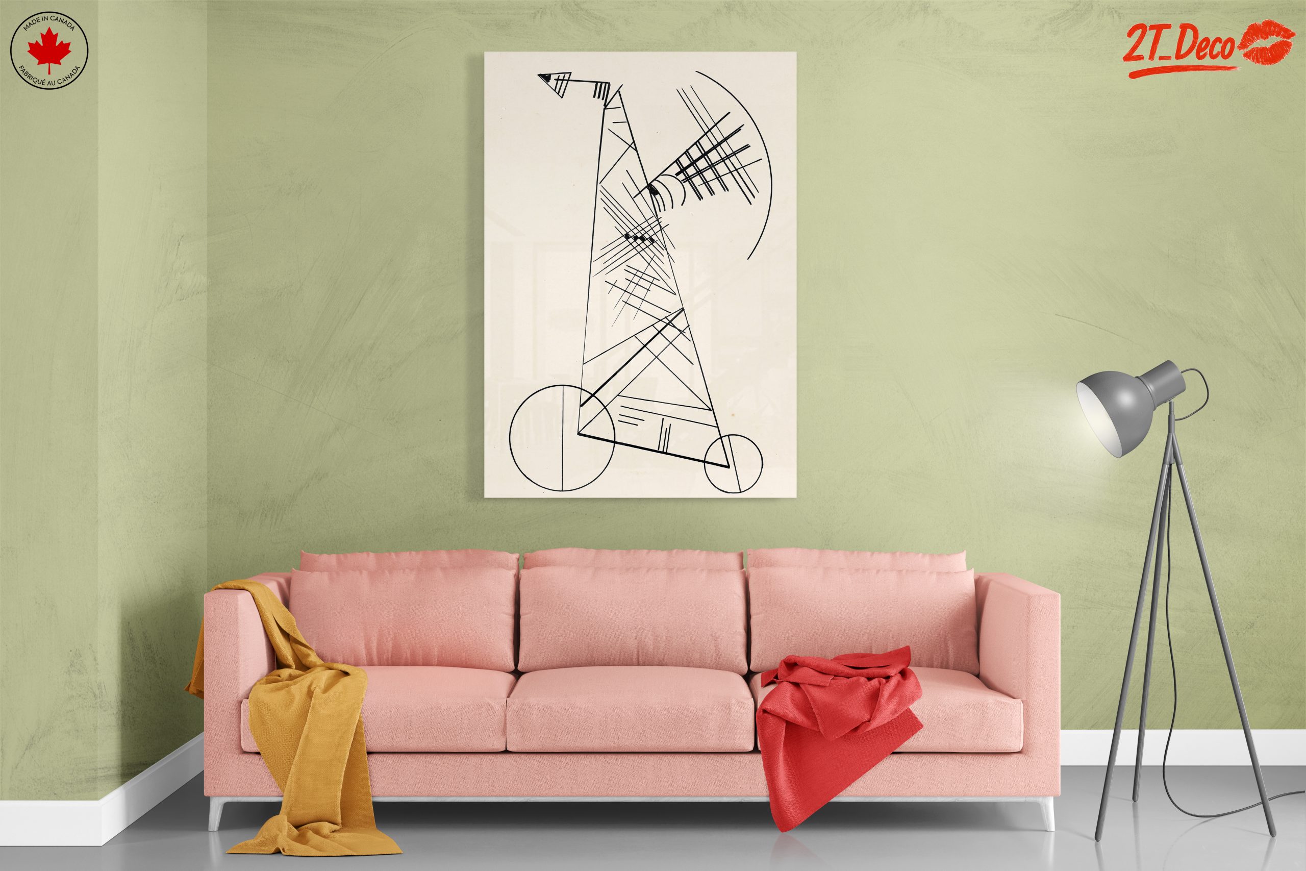 Geometric Abstract Lines Art - Image 7