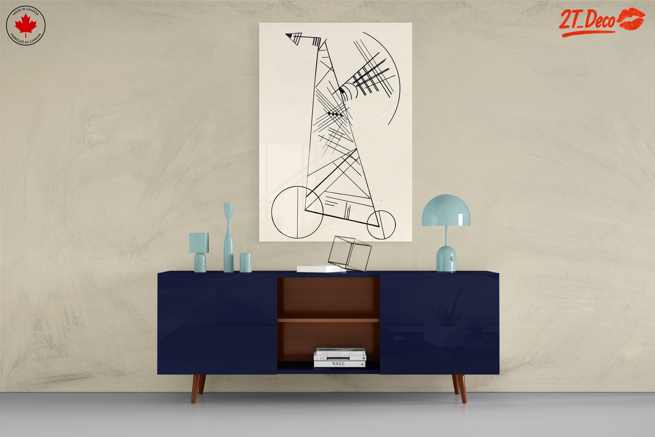 Geometric Abstract Lines Art - Image 8