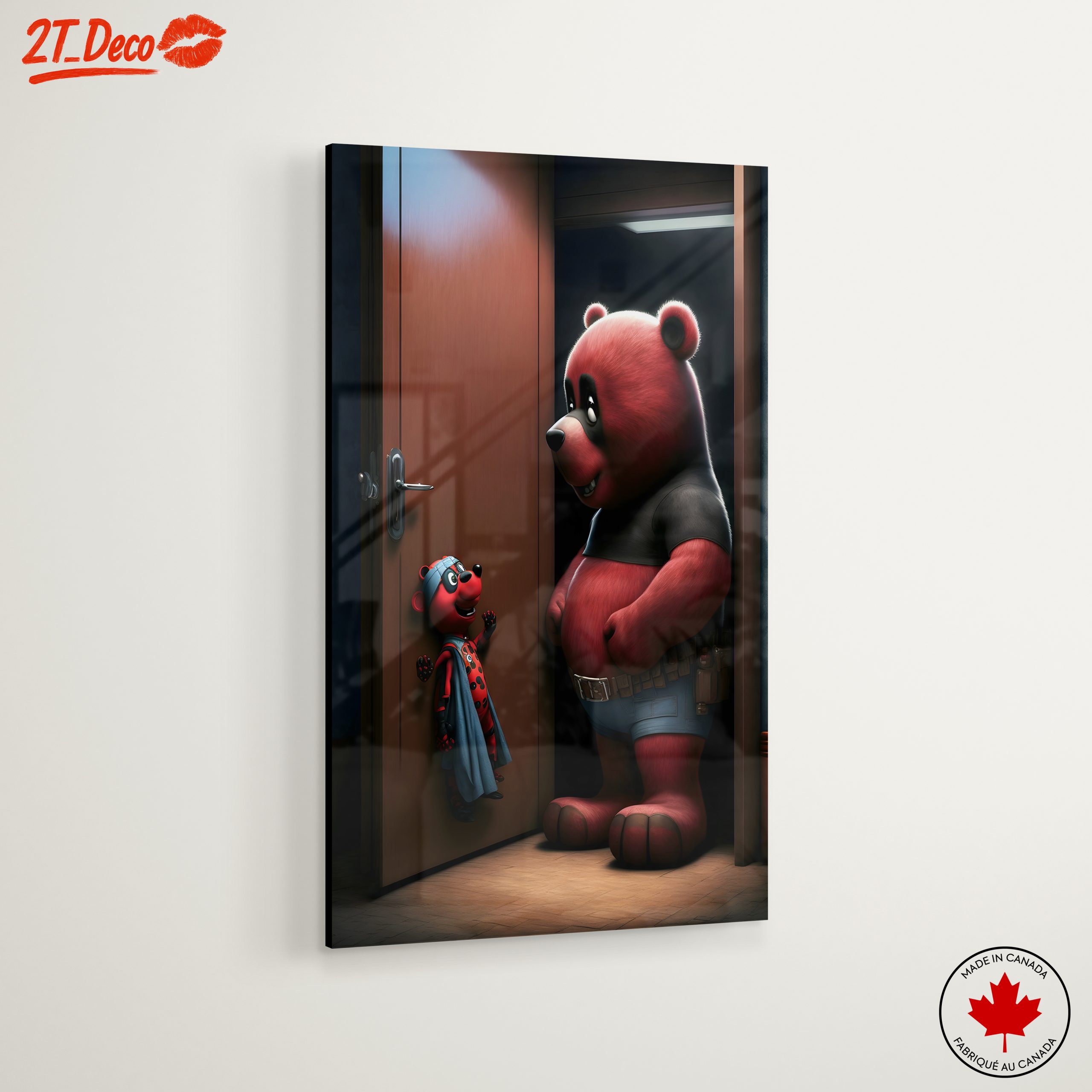 Whimsical Animated Bears In Playful Scene - Image 6