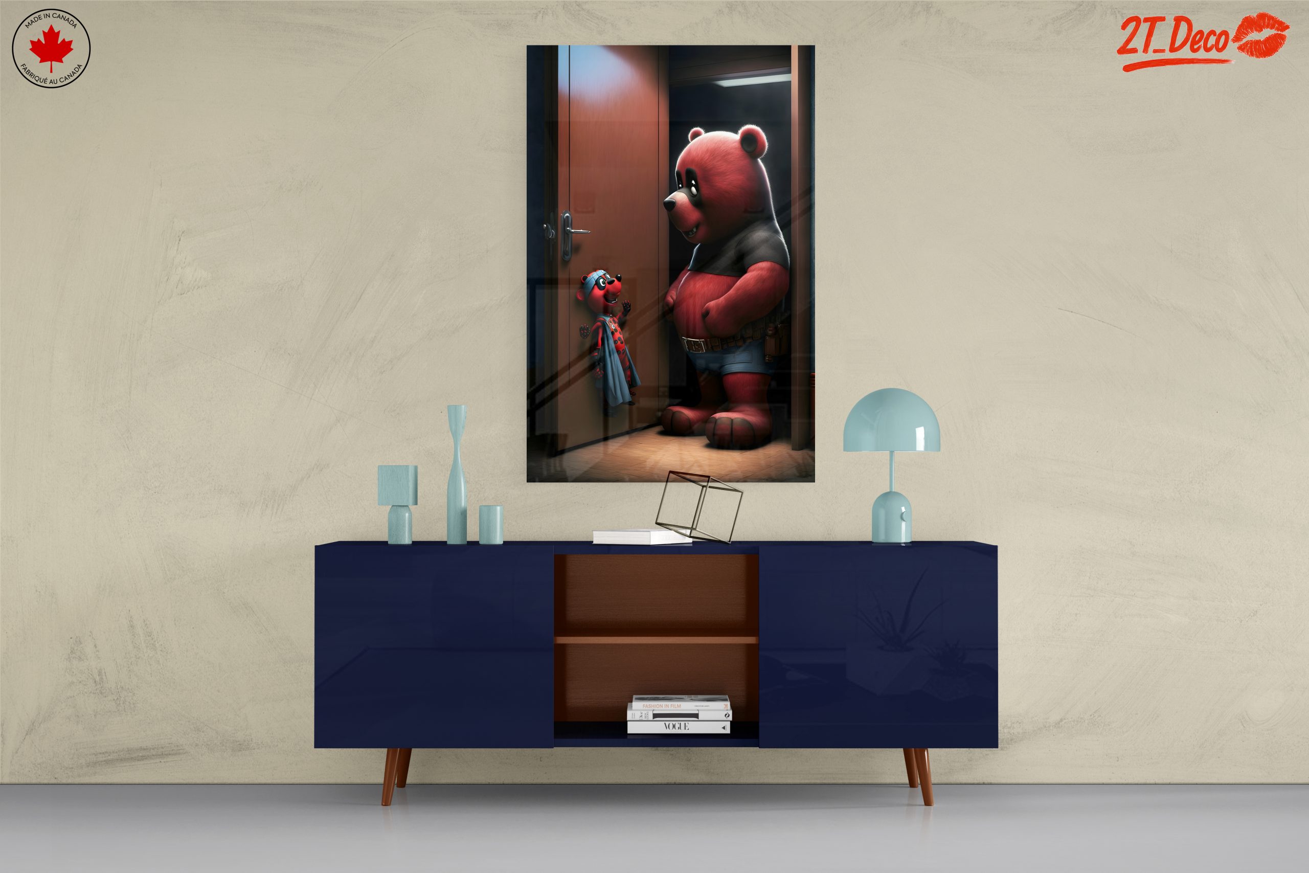 Whimsical Animated Bears In Playful Scene - Image 8