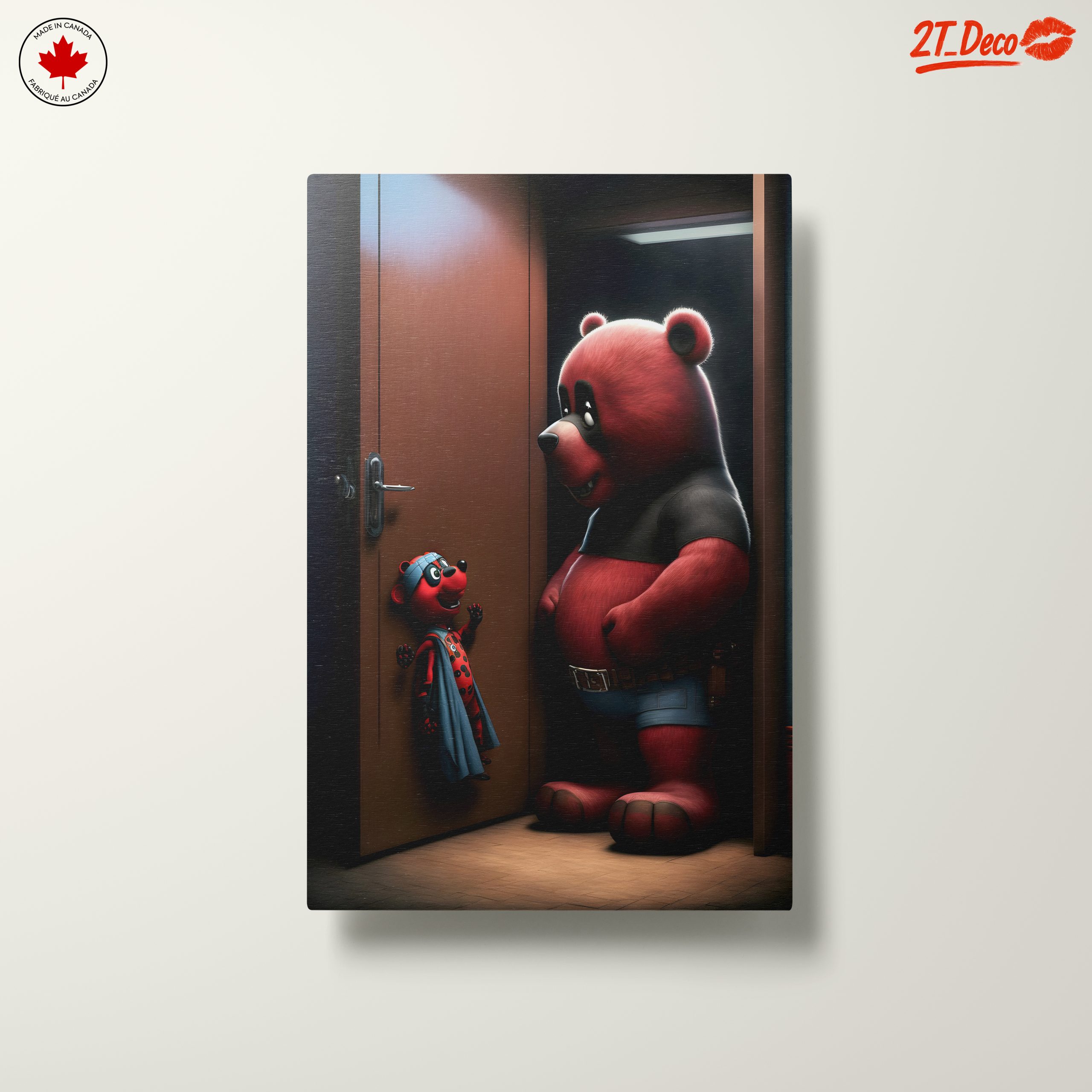 Whimsical Animated Bears In Playful Scene - Image 10