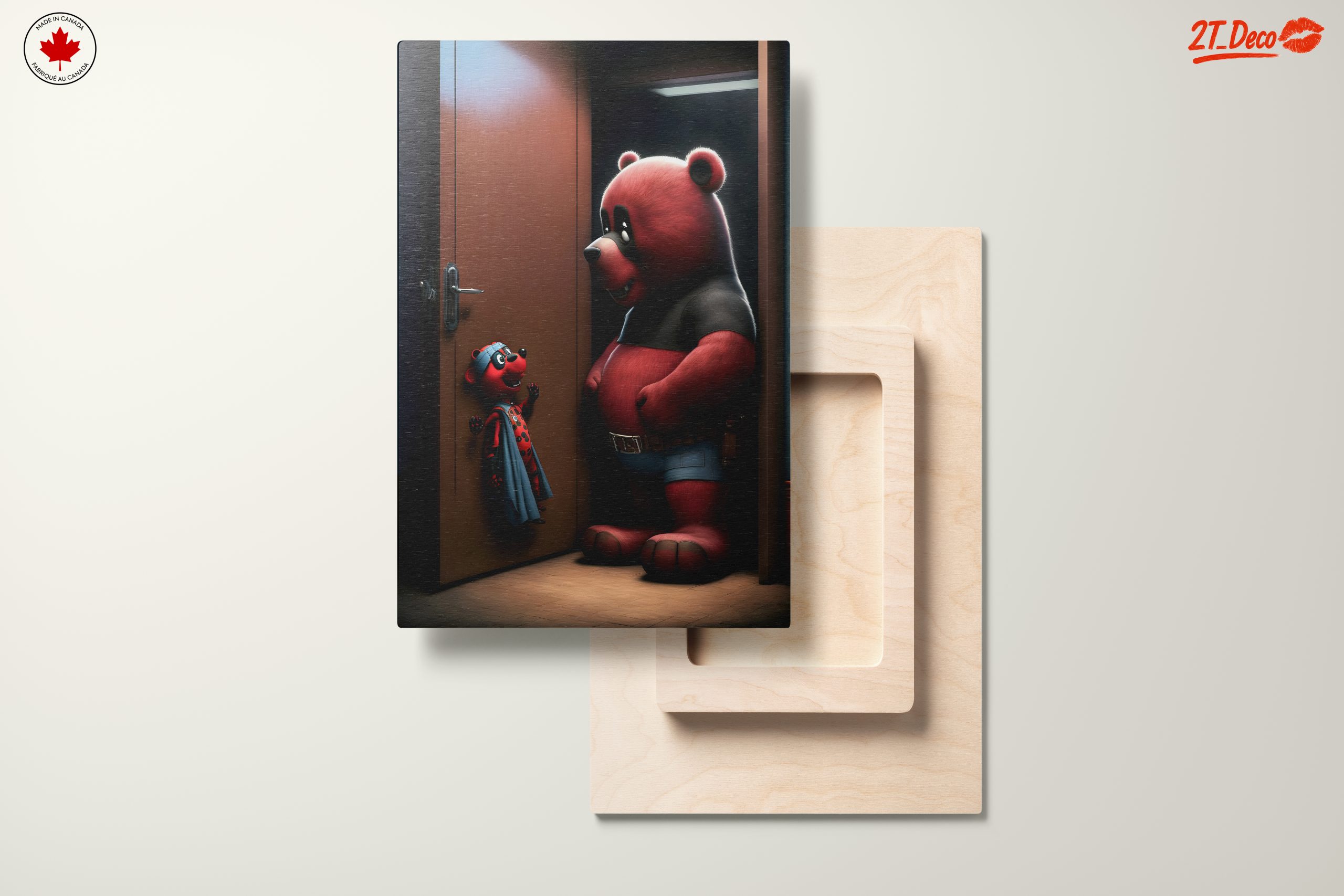 Whimsical Animated Bears In Playful Scene - Image 11