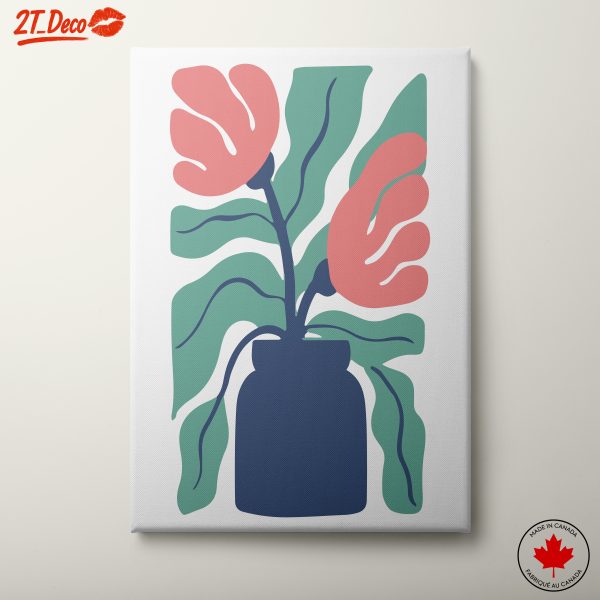 Stylized Botanical Flower Art 5