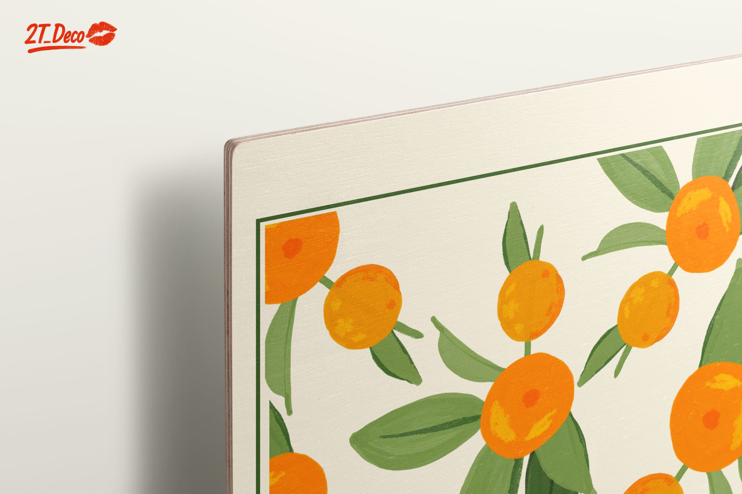 Colorful Botanical Print Featuring Oranges - Image 15