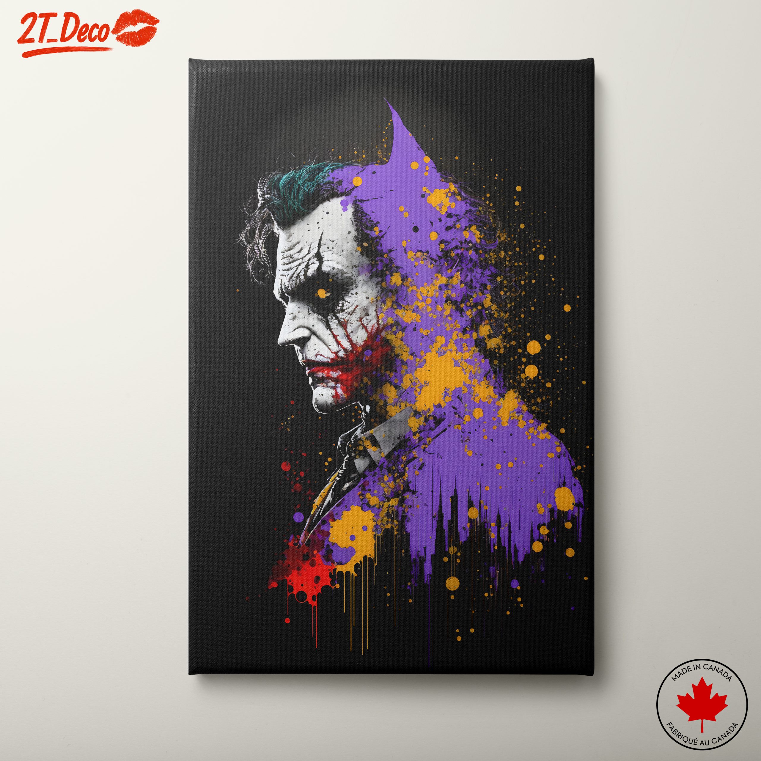 Vibrant Joker Character Artwork 2