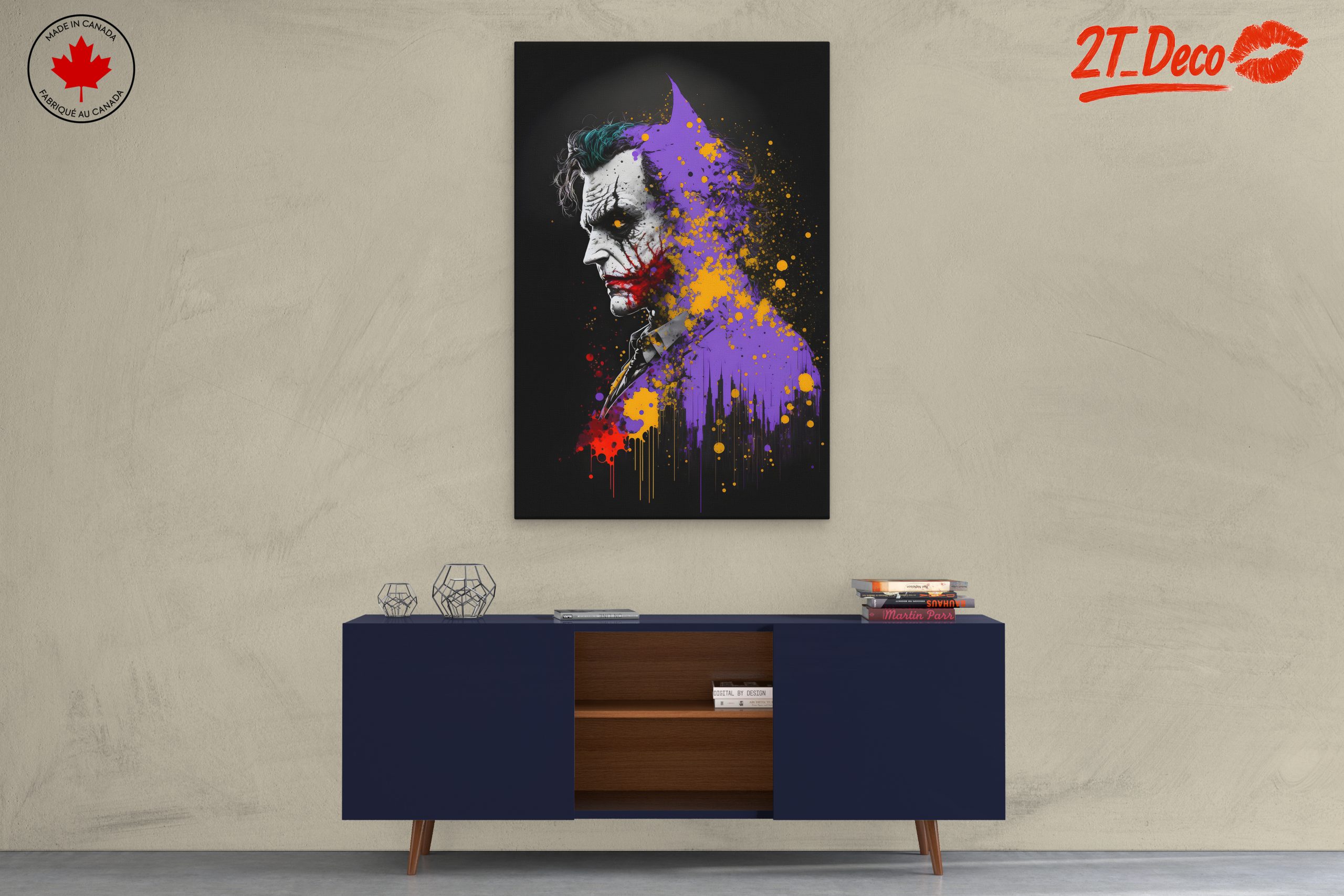 Vibrant Joker Character Artwork 2 - Image 3