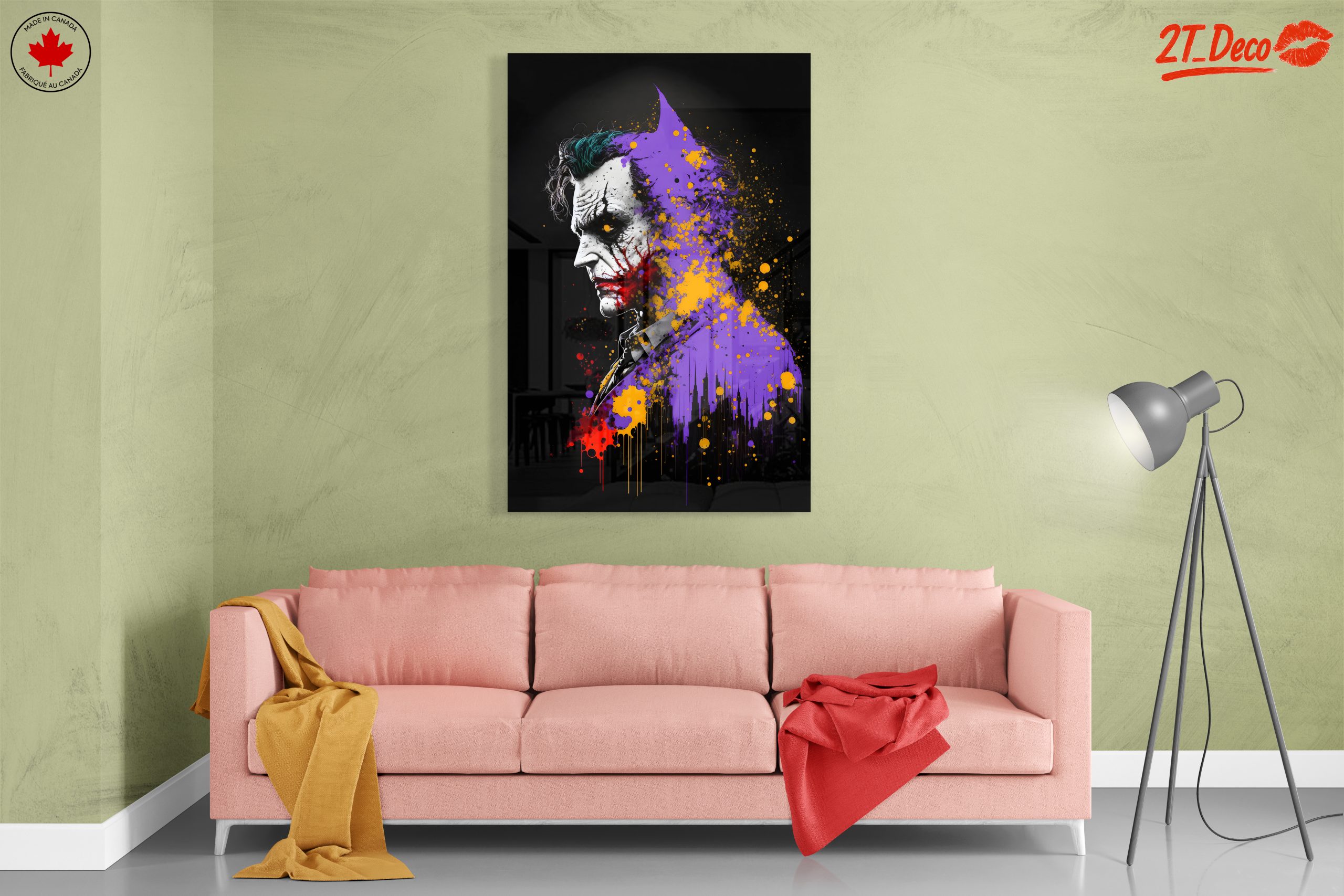 Vibrant Joker Character Artwork 2 - Image 7