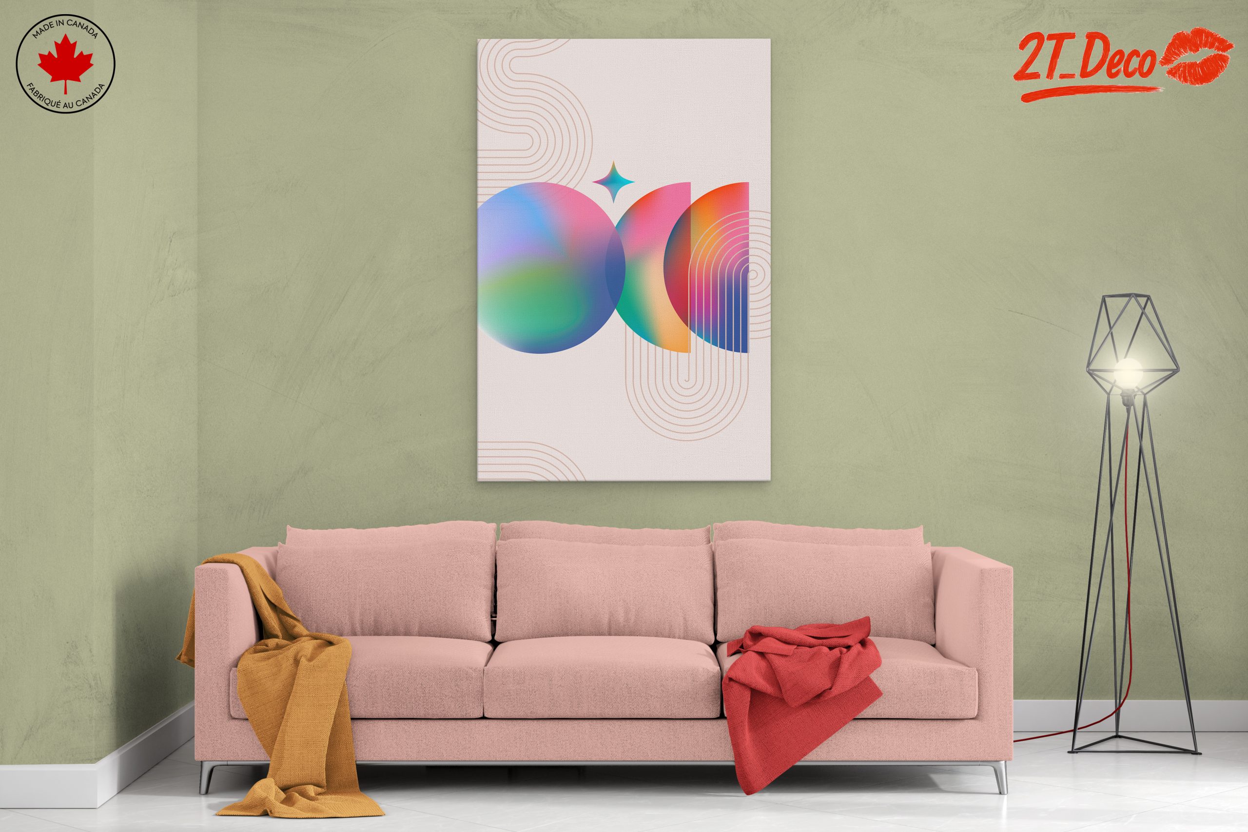 Vibrant Colorful Abstract Design - Image 2