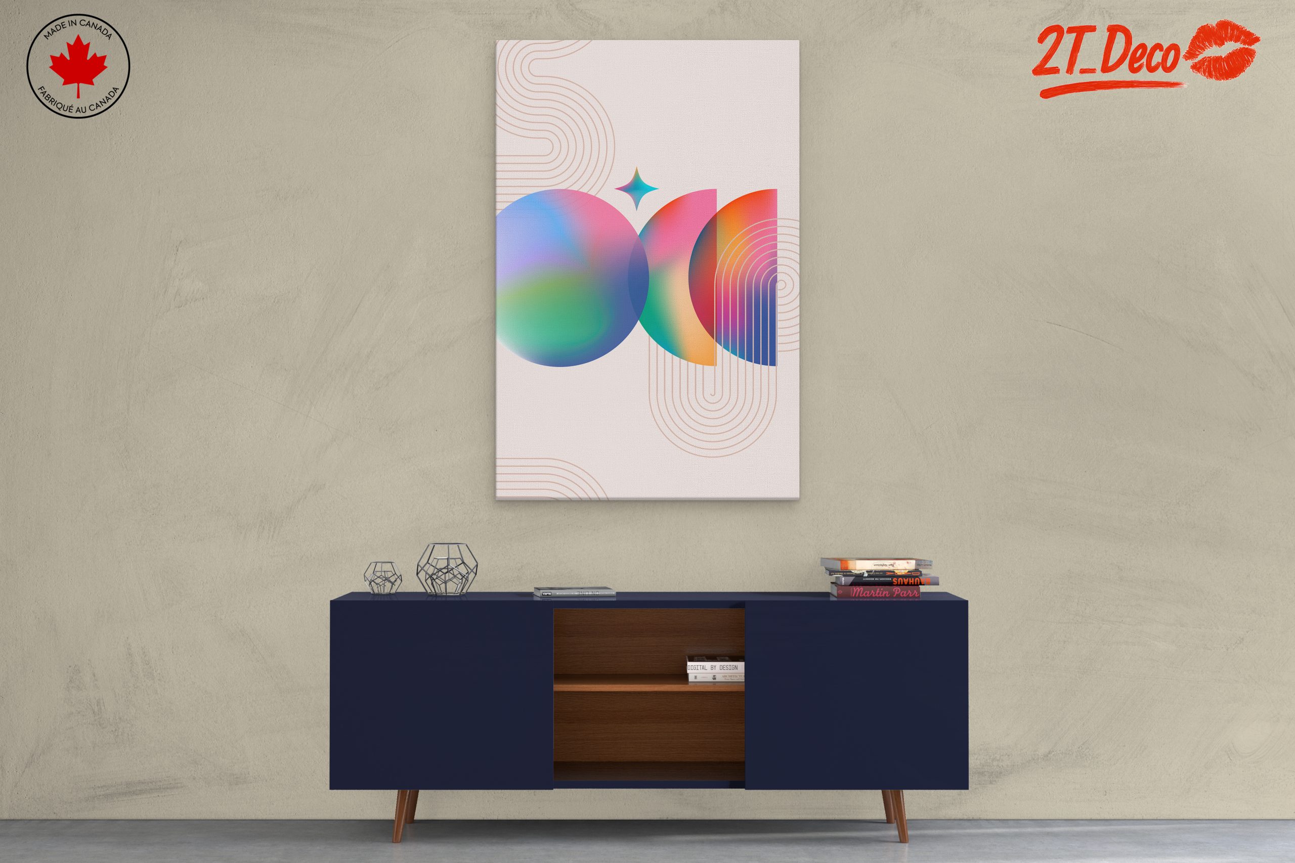 Vibrant Colorful Abstract Design - Image 3
