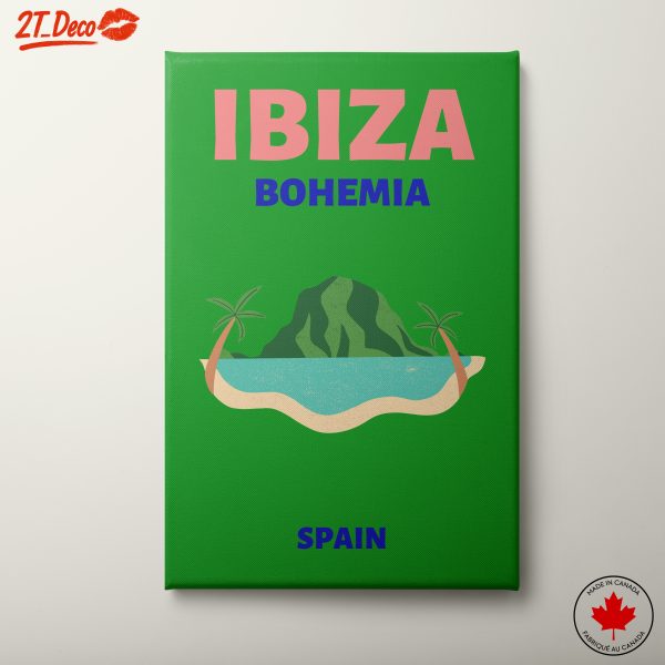 Ibiza Bohemia Art with Tropical Vibes