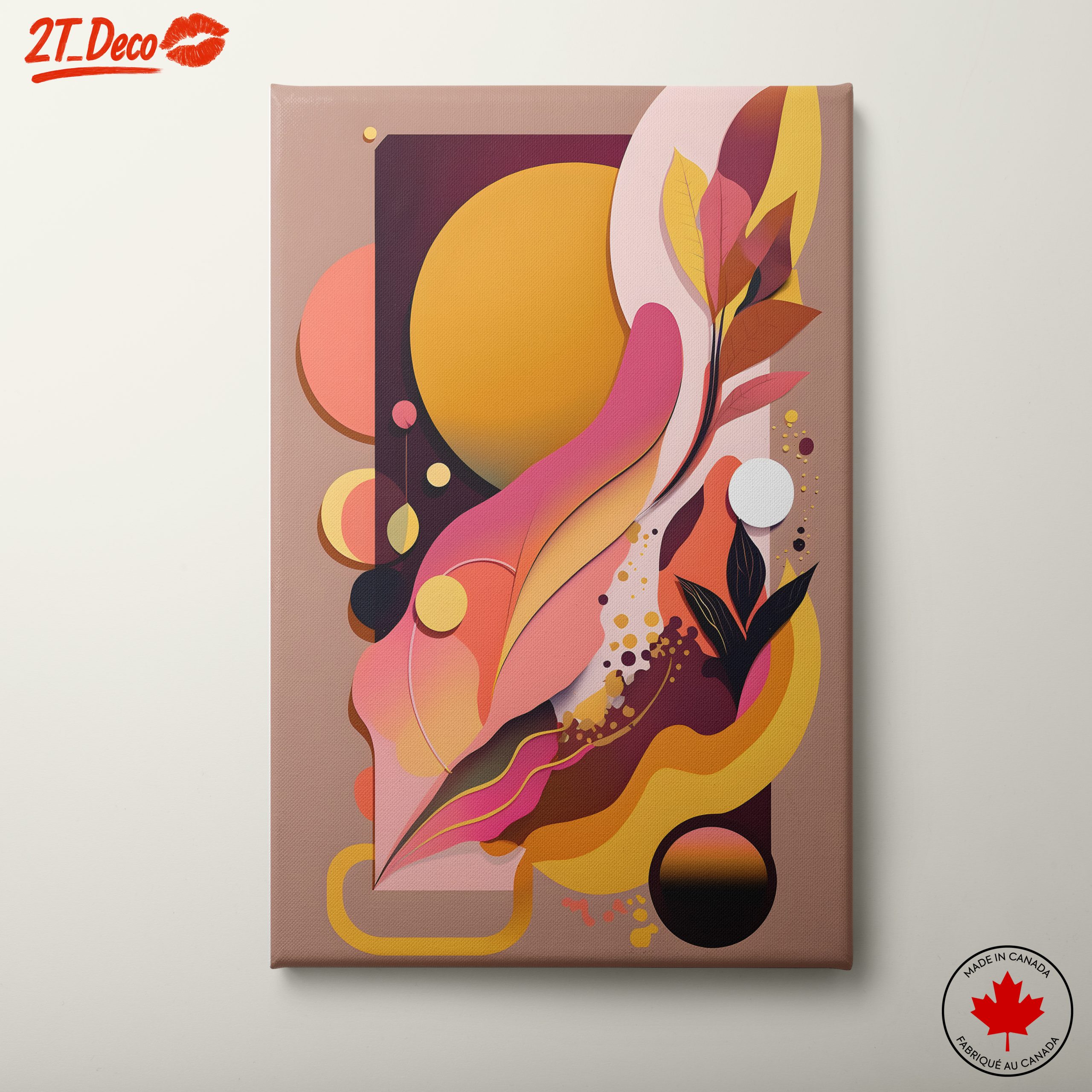 Vibrant Colorful Abstract Spiritual Art