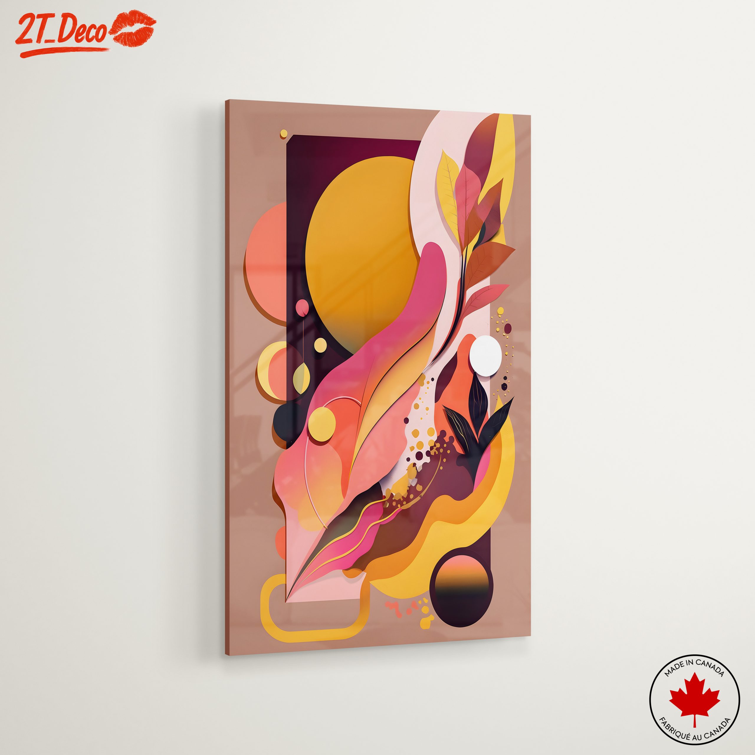 Vibrant Colorful Abstract Spiritual Art - Image 6